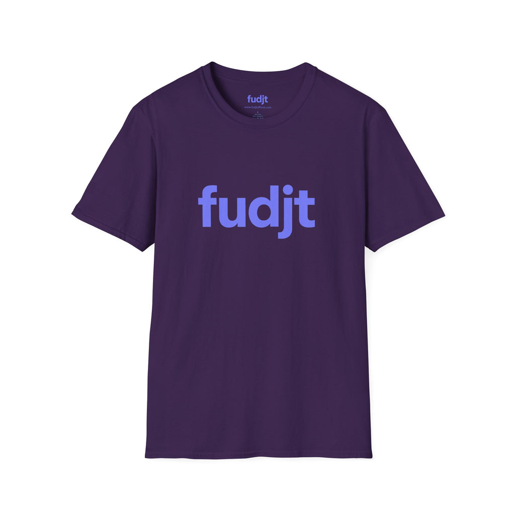 fudjt Everyday Style Light Blue logo Tee | 16 Colors