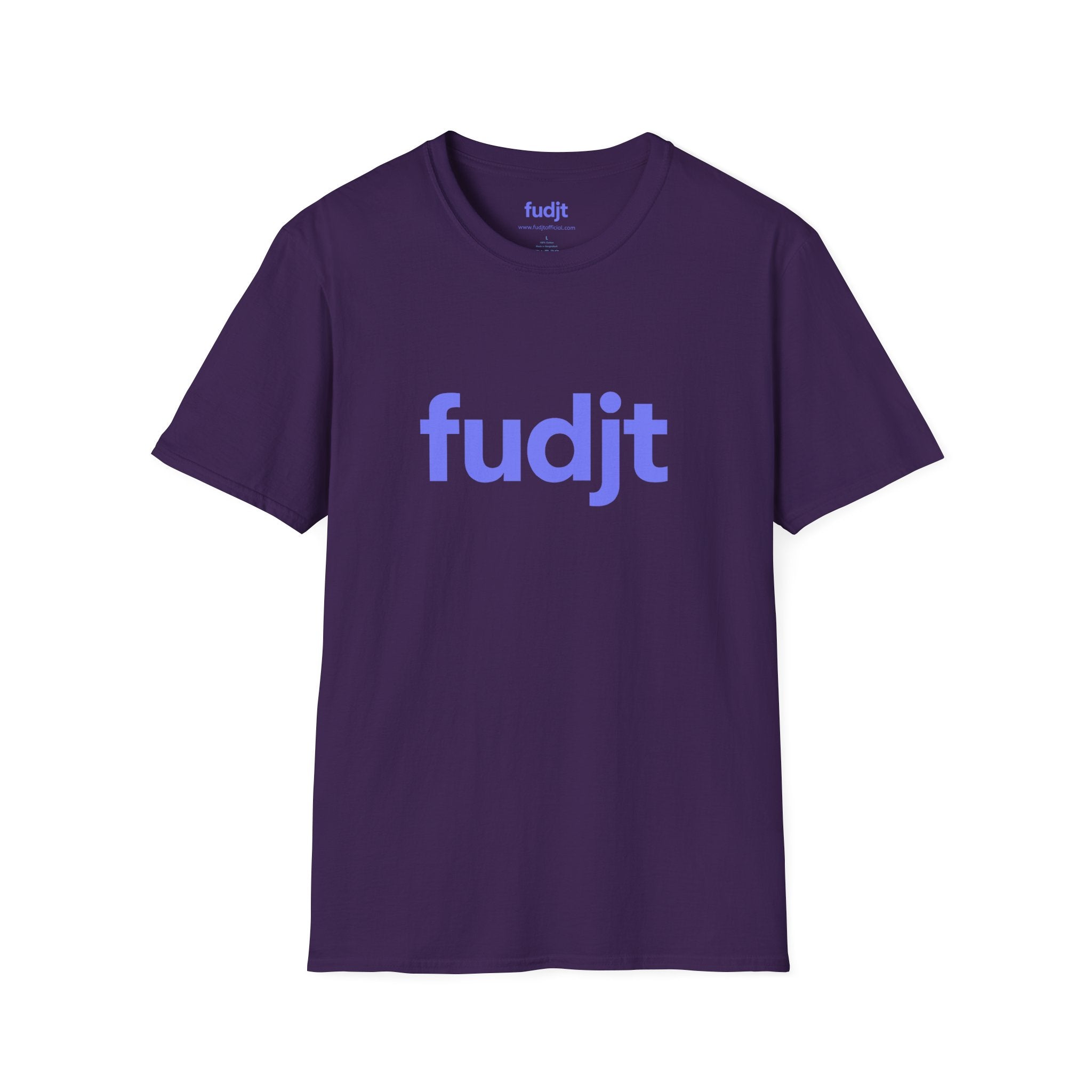 fudjt Everyday Style Light Blue logo Tee | 16 Colors
