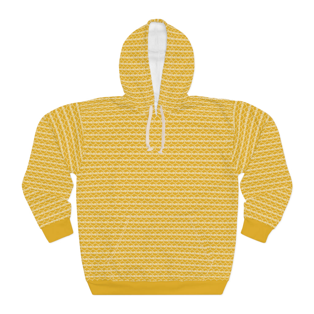 Yellow fudjt Unbroken Chain Hoodie | All Over 1.25