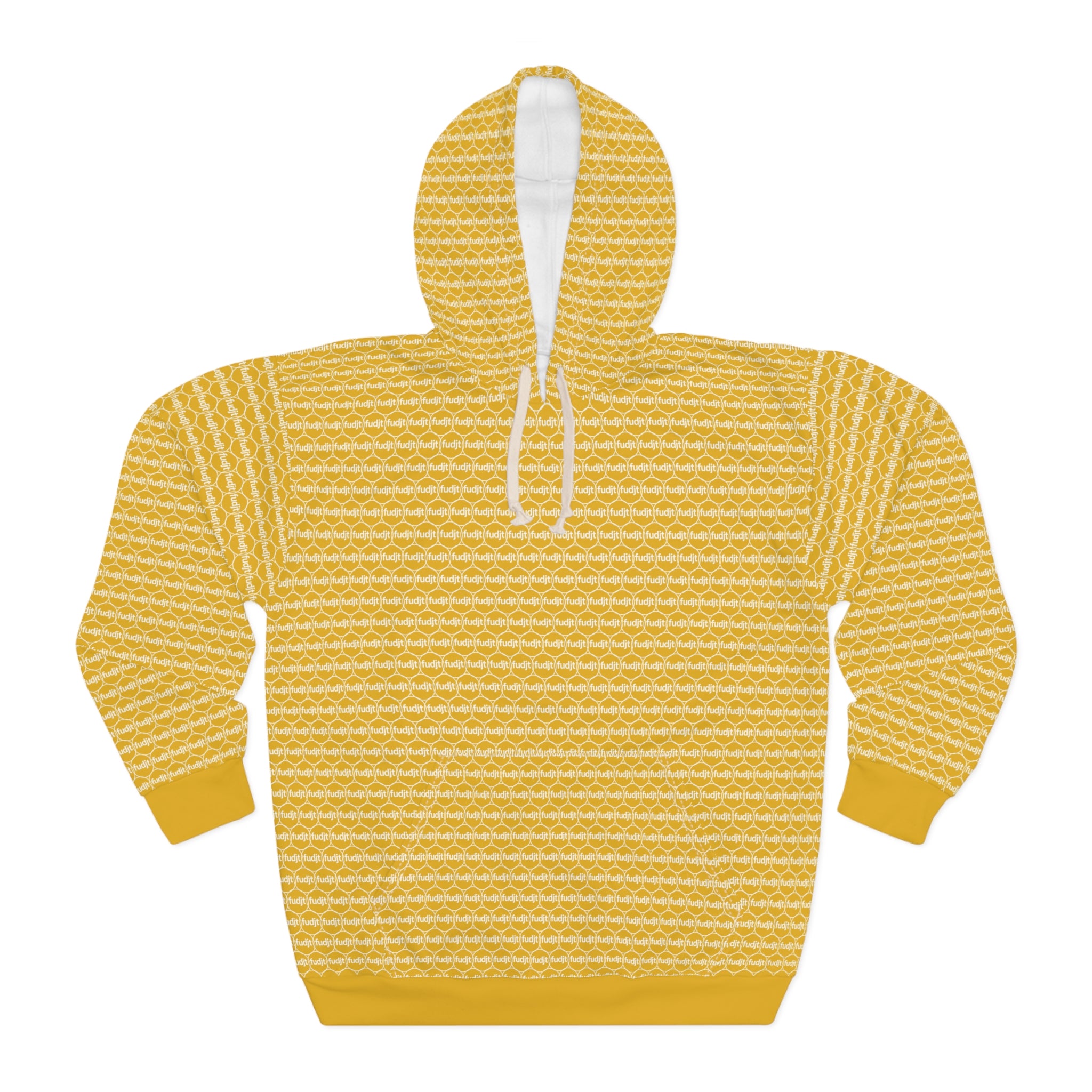 Yellow fudjt Unbroken Chain Hoodie | All Over 1.25