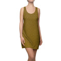 Brown Golden fudjt No Kings 1.25 Chic Racerback Dress