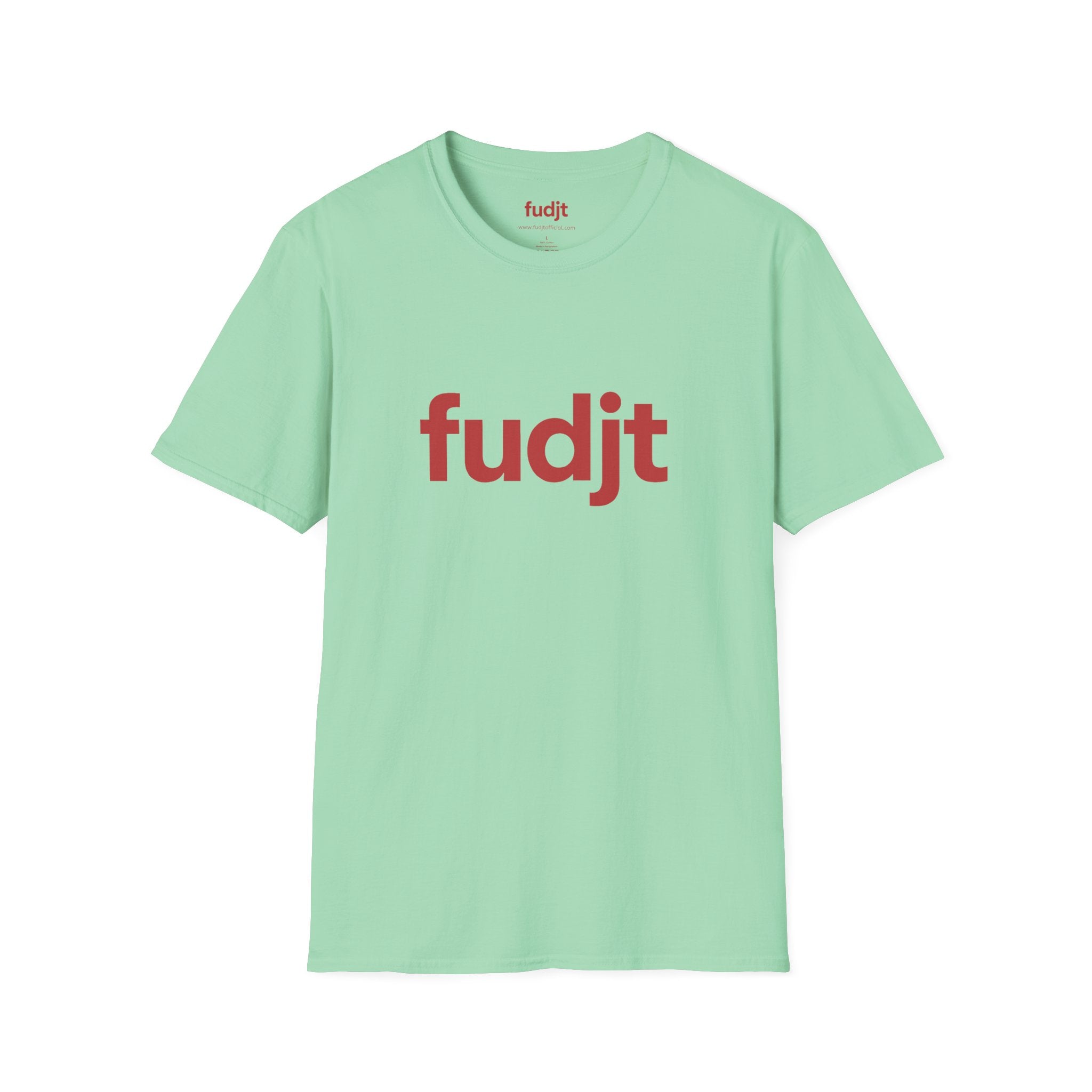 fudjt Everyday Style Red logo Tee | 14 Colors
