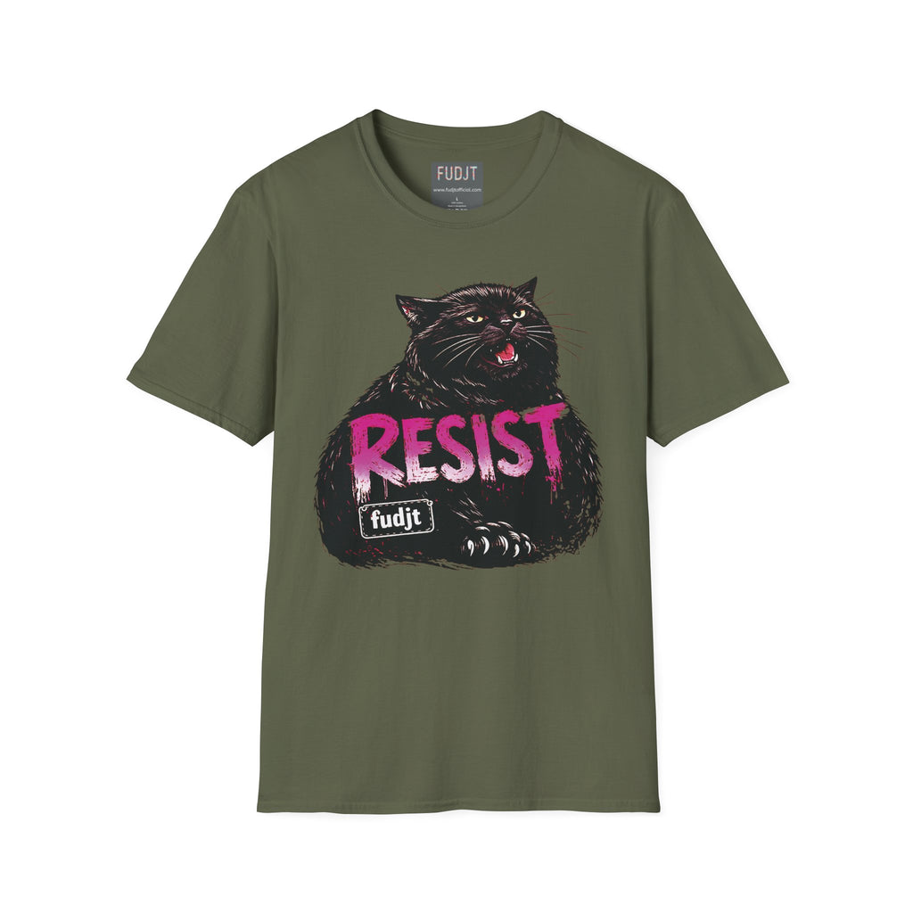fudjt RESIST Everyday Tee - Black Pussycat | 11 Colors