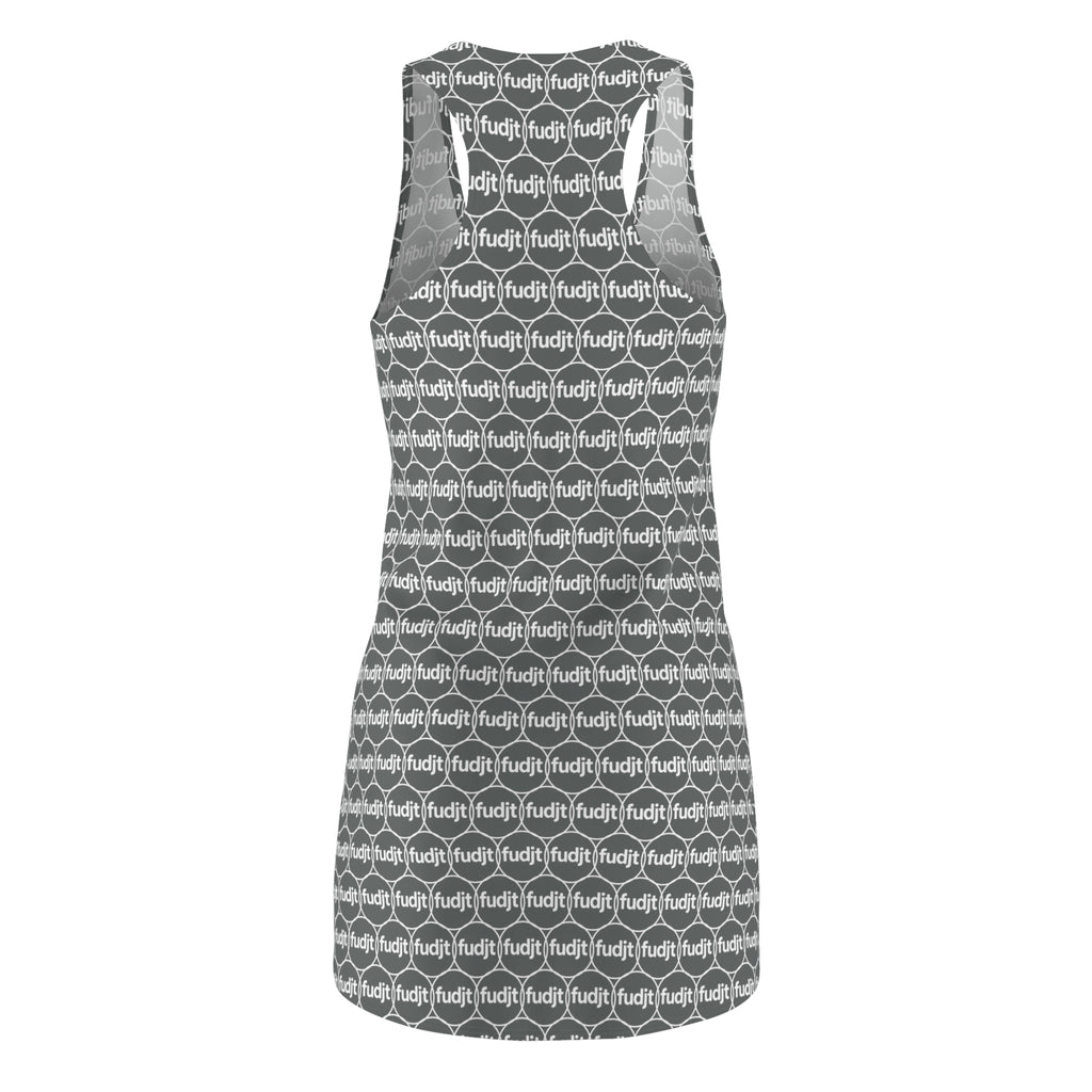 Dark Gray fudjt Unbroken Chain 2.5 Chic Racerback Dress