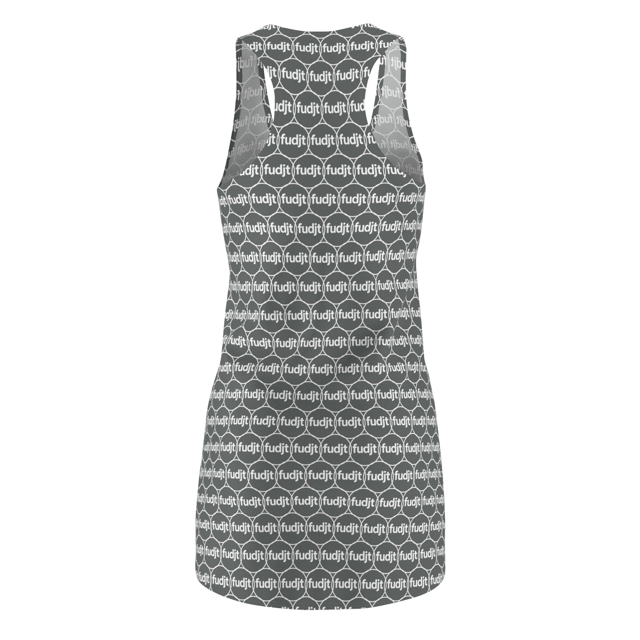 Dark Gray fudjt Unbroken Chain 2.5 Chic Racerback Dress