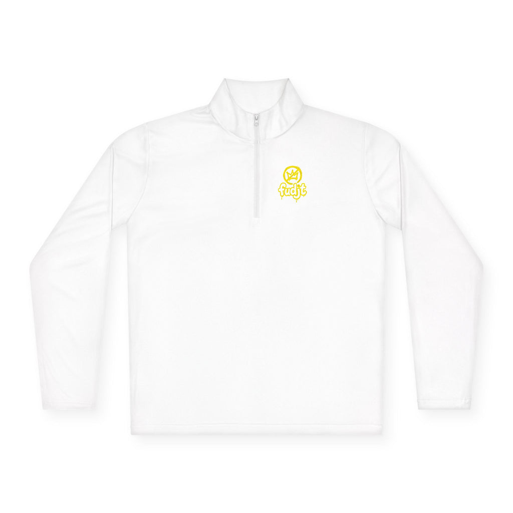 Quarter-Zip Performance Pullover | Golden fudjt No Kings | 8 Colors