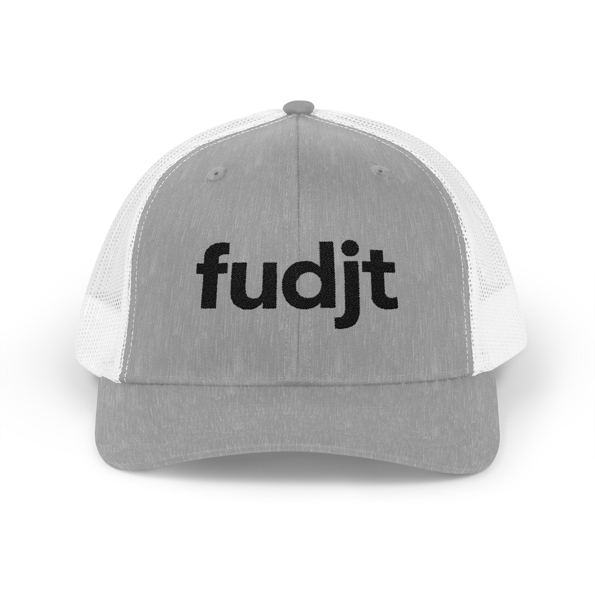Black fudjt logo Snapback Trucker Cap | 6 Colors