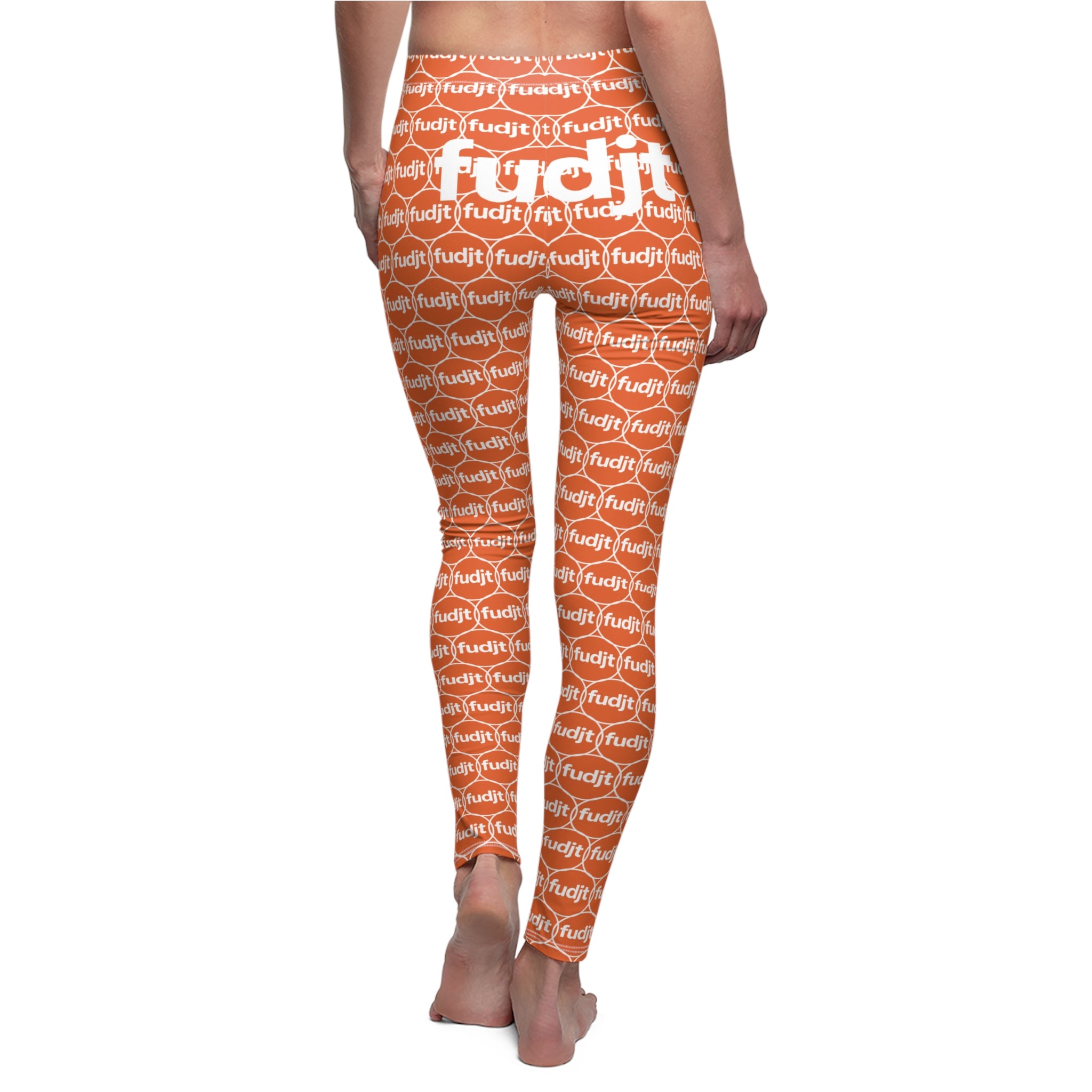 Orange fudjt Unbroken Chain 2.5 Casual+ Leggings