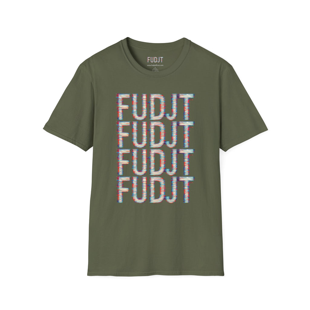 FUDJT Glitch Stack Everyday Tee | 10 Colors