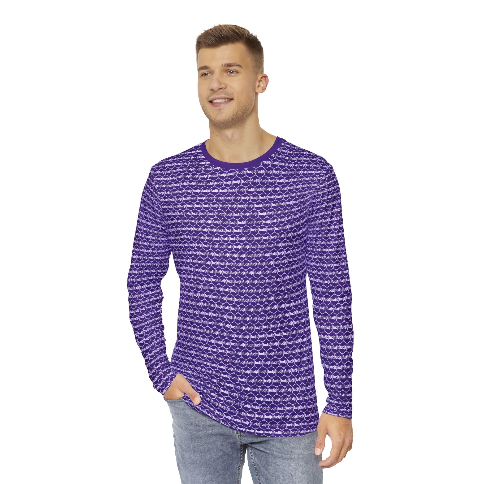 Purple fudjt Unbroken Chain 1.25 Fluid Vibes Long Sleeve Shirt