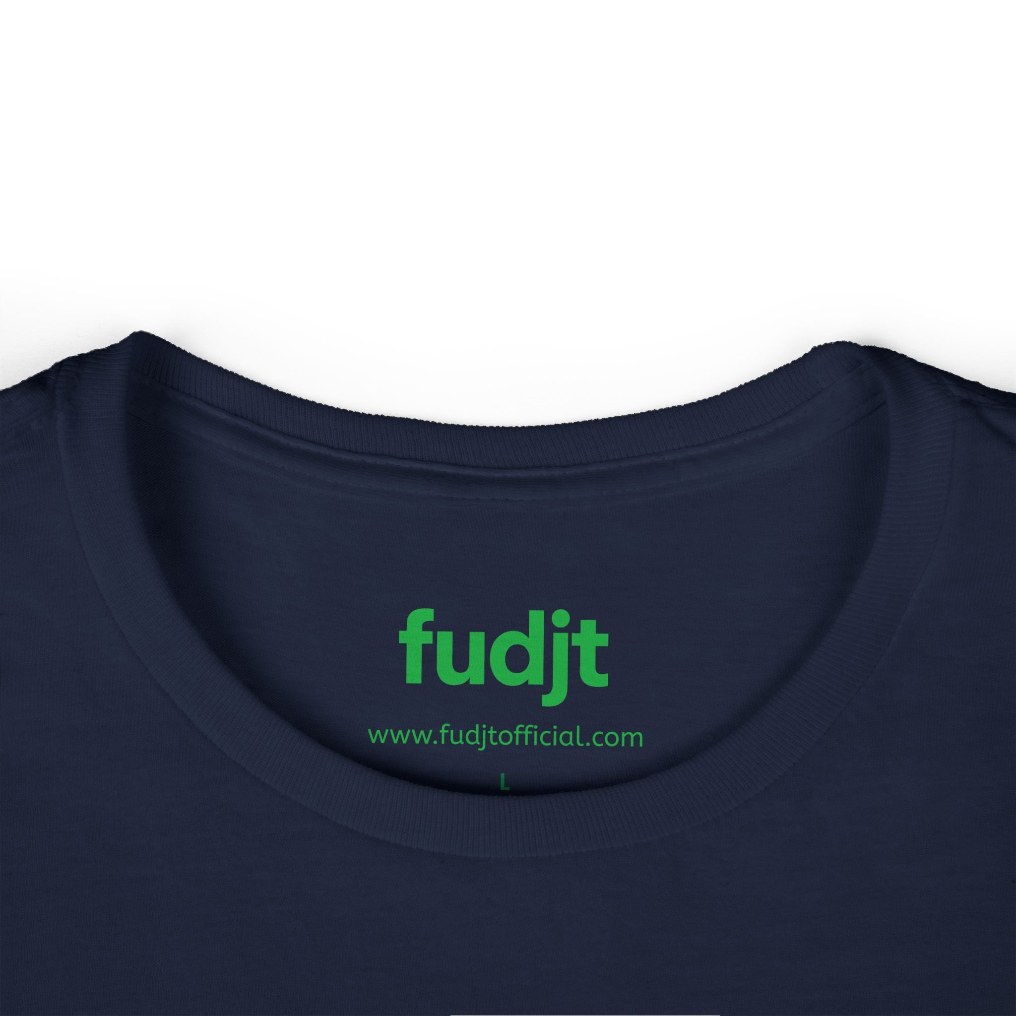 Women's Green fudjt logo Comfy Stylie Tee | 12 Colors