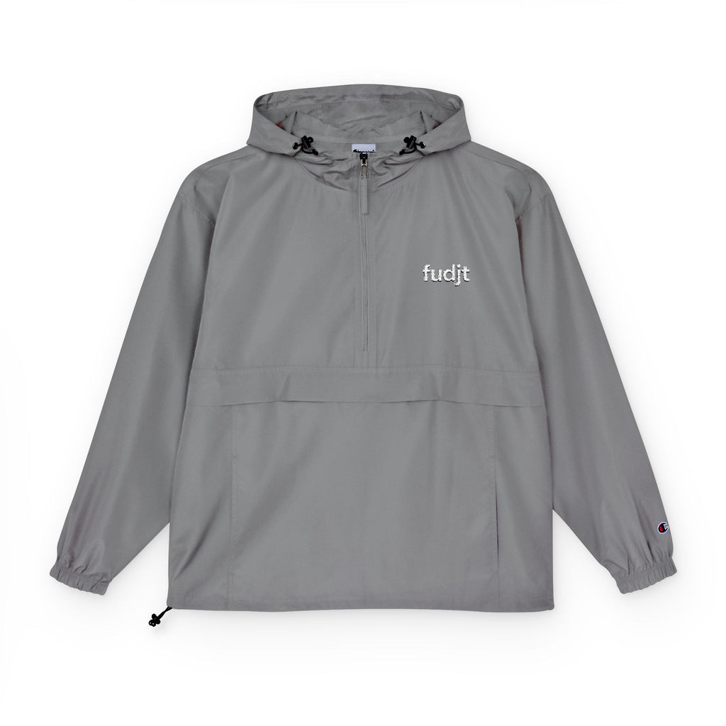Packable White fudjt logo Anorak Jacket - Champion Unisex Adventure Wear | 6 Colors