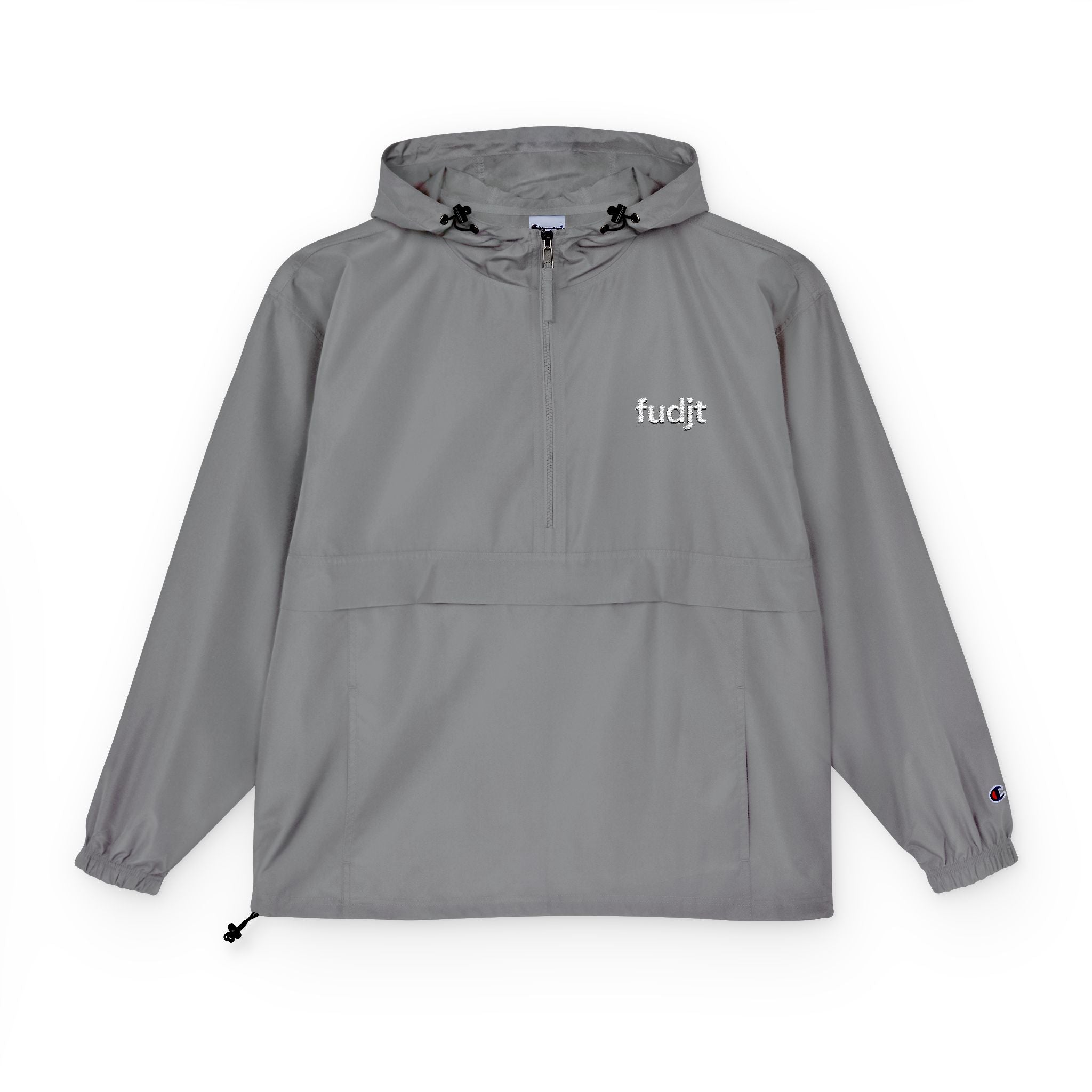 Packable White fudjt logo Anorak Jacket - Champion Unisex Adventure Wear | 6 Colors