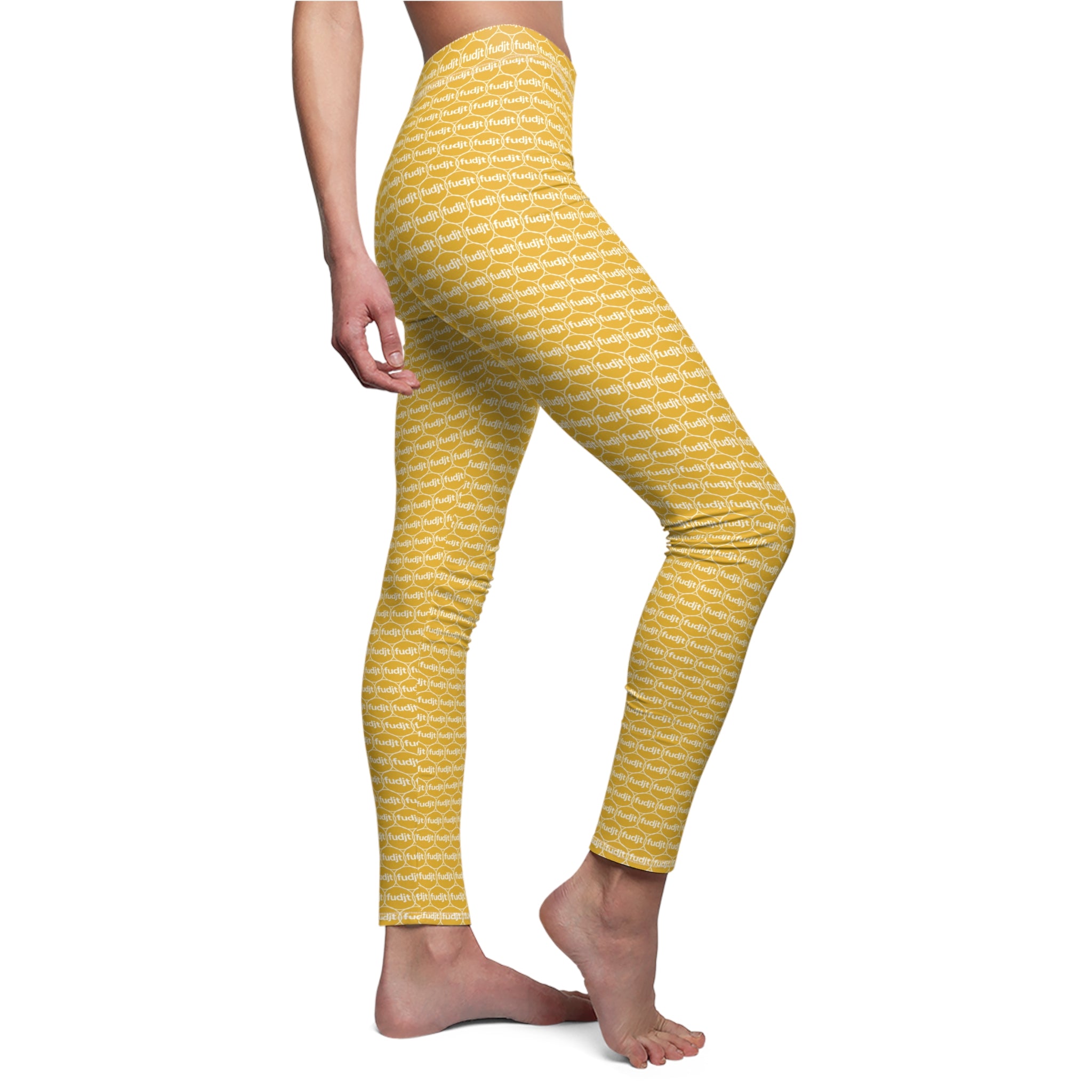 Yellow fudjt Unbroken Chain 1.25 Casual Leggings