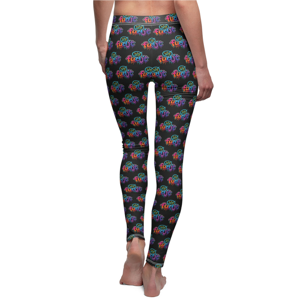 fudjt No Kings Clown Town 3 Leggings