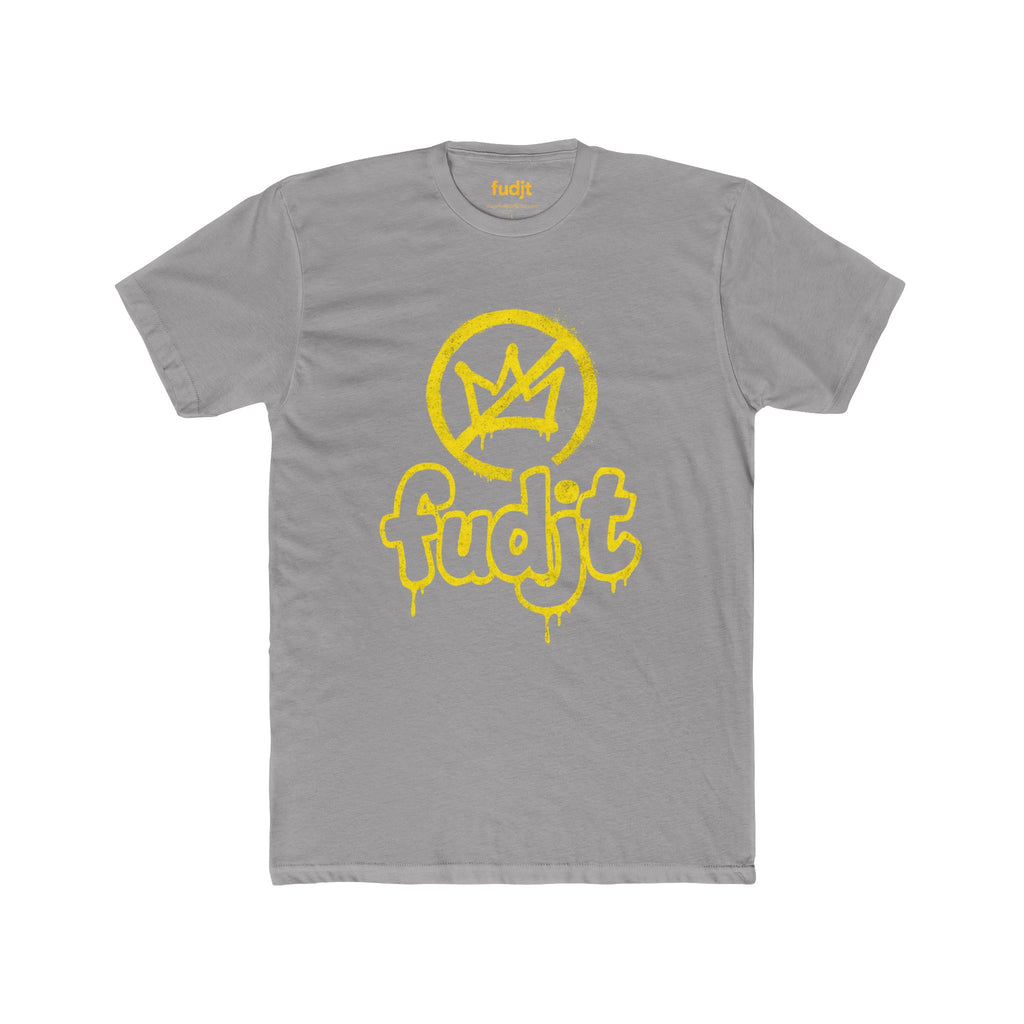 Golden fudjt No Kings Cotton Crew Tee | 12 Colors