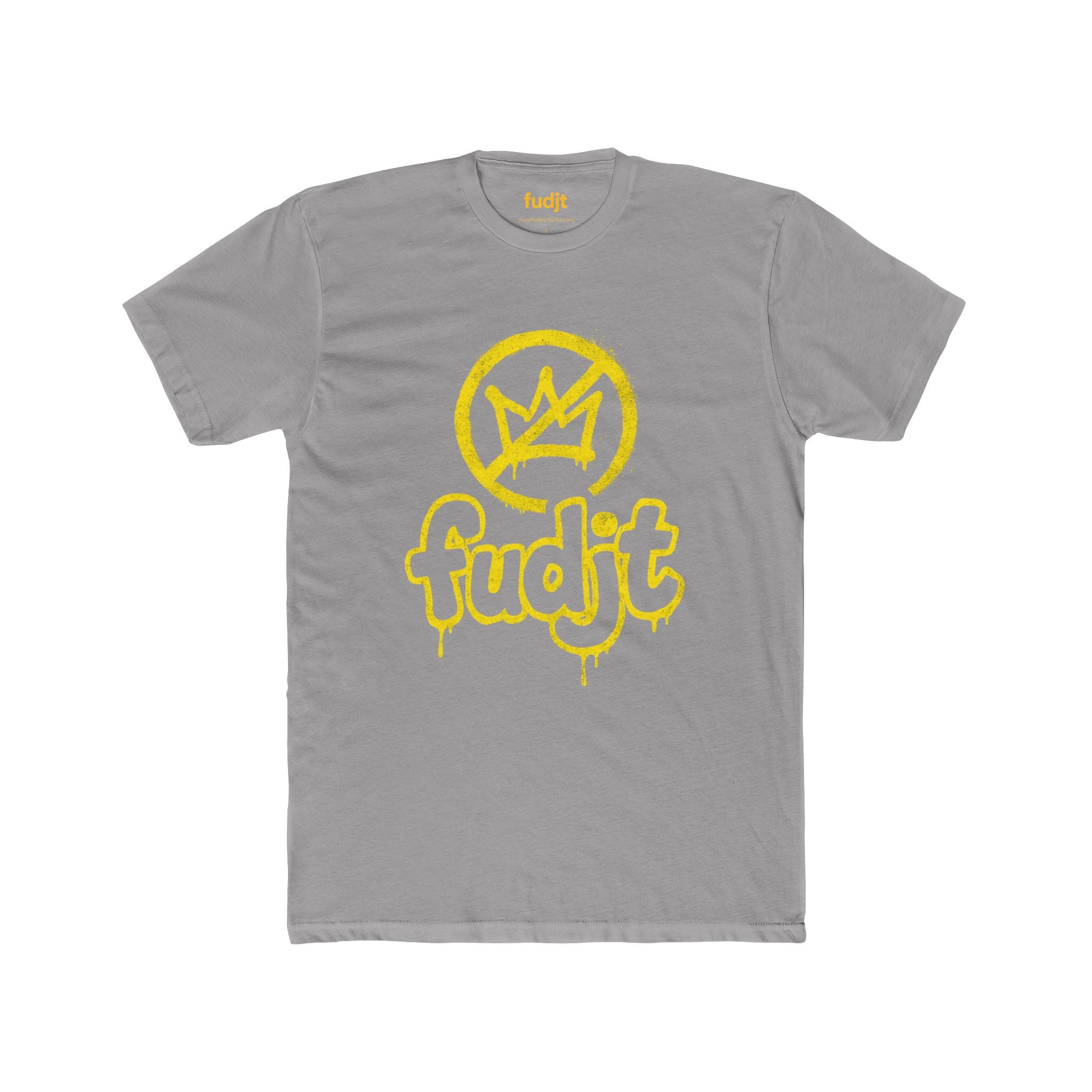 Golden fudjt No Kings Cotton Crew Tee | 12 Colors