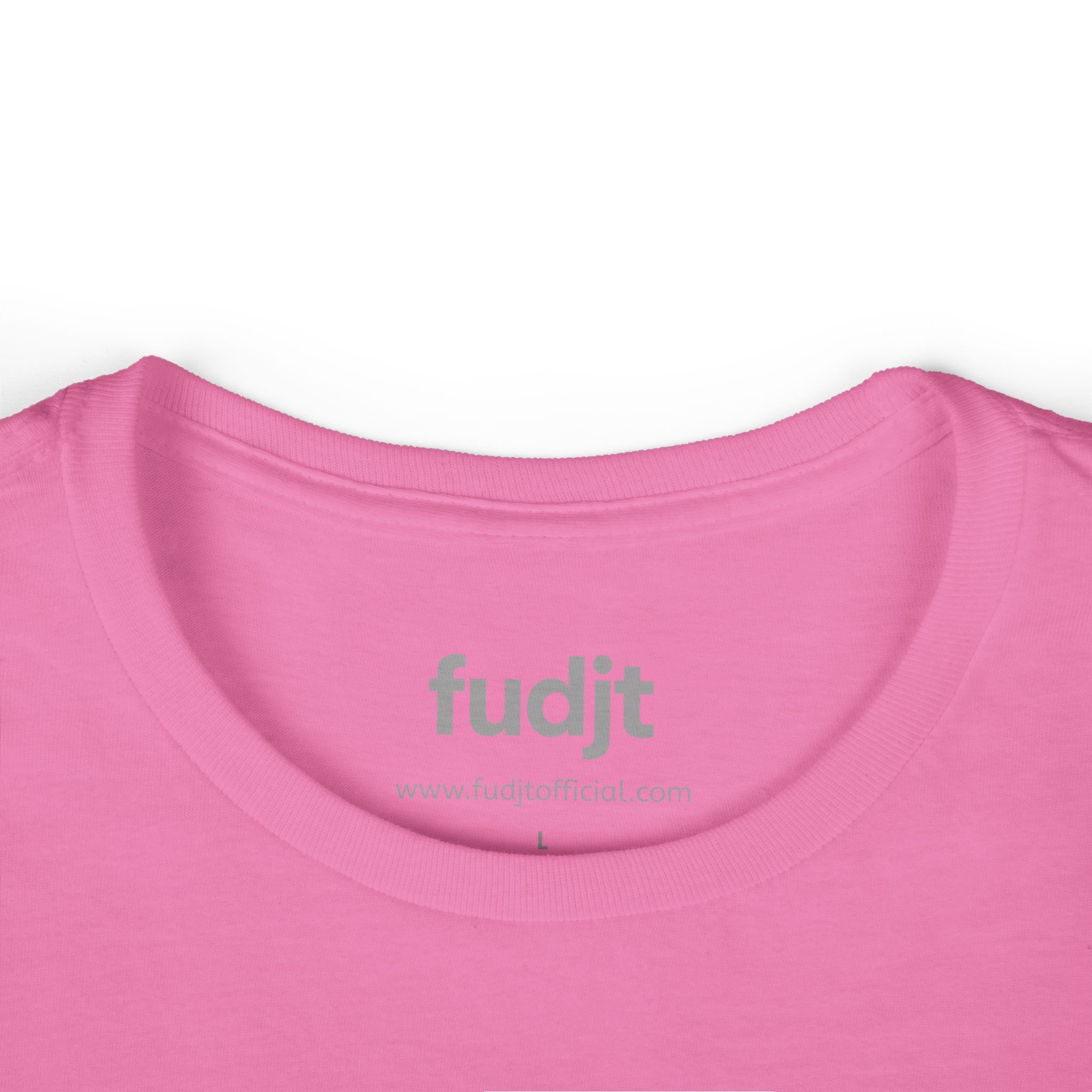 Women's Gray fudjt logo Comfy Stylie Tee | 12 Colors