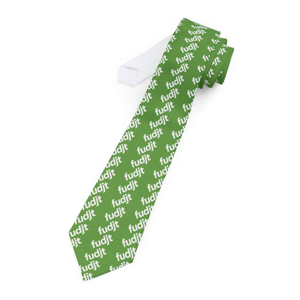 Green White fudjt 45-50 Fine Necktie