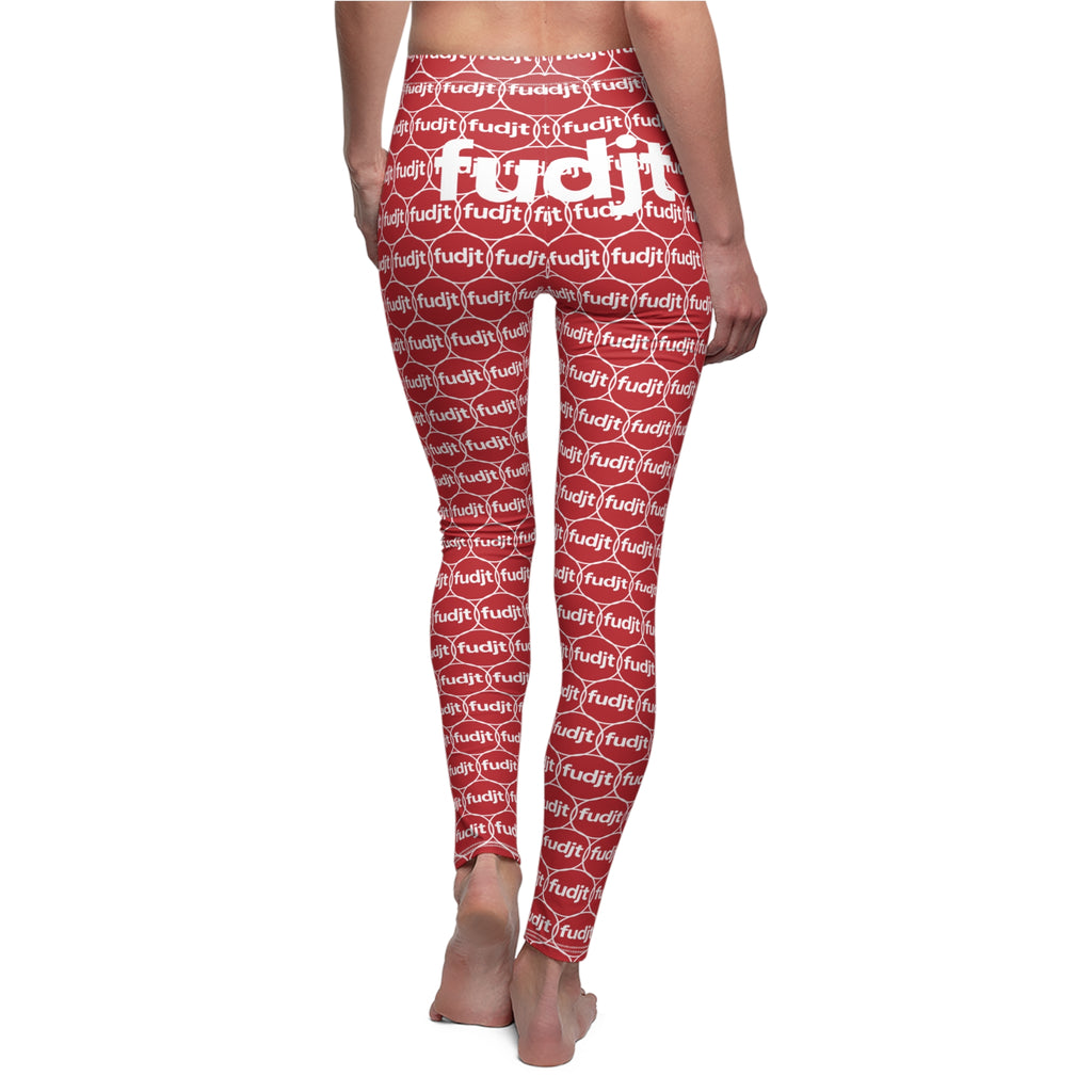 Dark Red fudjt Unbroken Chain 2.5 Casual+ Leggings