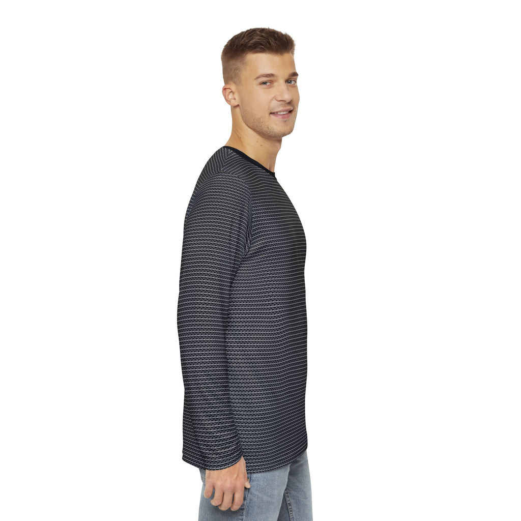 Black & White fudjt Unbroken Chain .5 Fluid Vibes Long Sleeve Shirt - view 5