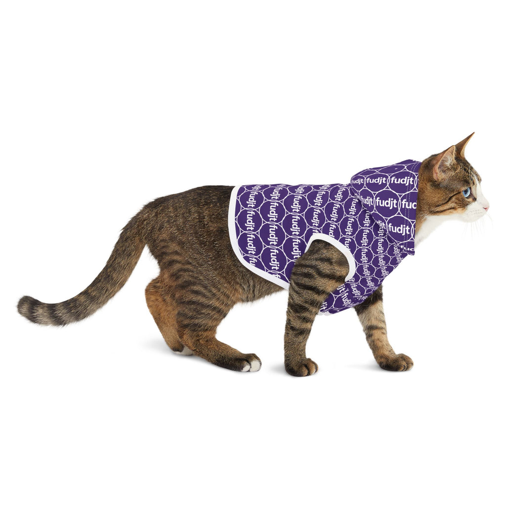 Purple fudjt Pet Hoodie | Unbroken Chain 2.5 | 7 Sizes