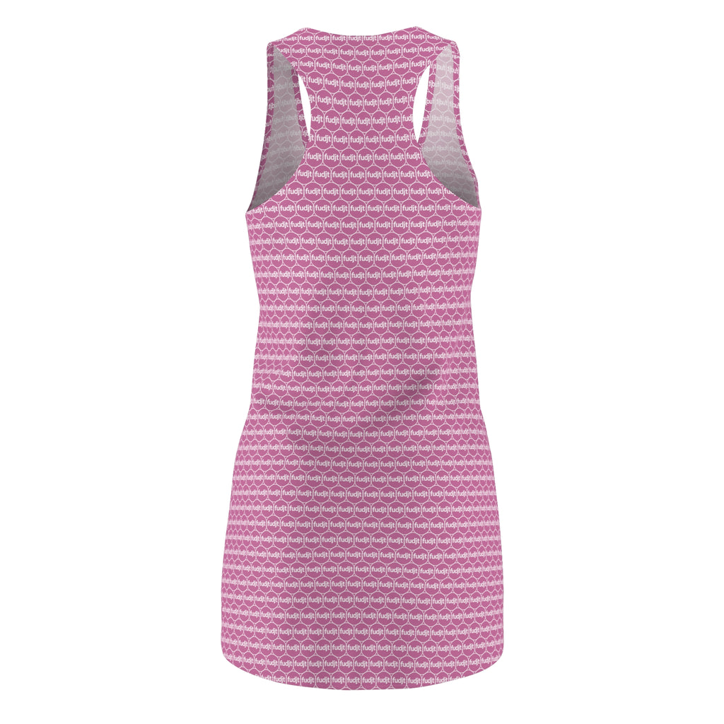 Light Pink fudjt Unbroken Chain 1.25 Chic Racerback Dress