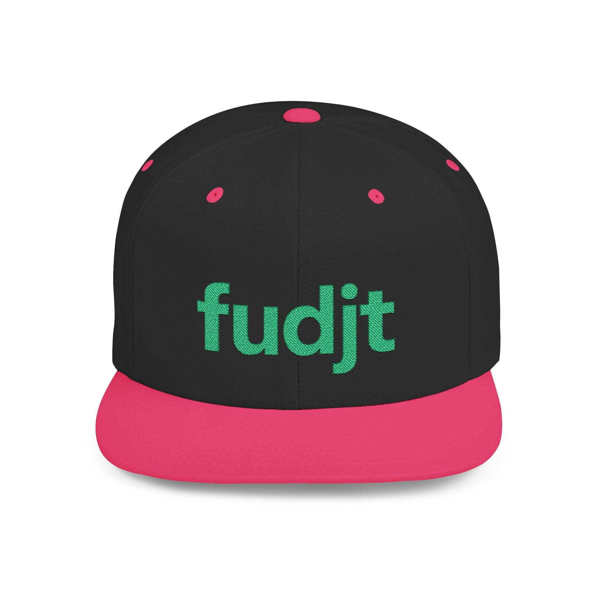 Stylish Flat Bill Snapback Graen fudjt Streetwear Logo Cap | 11 Colors