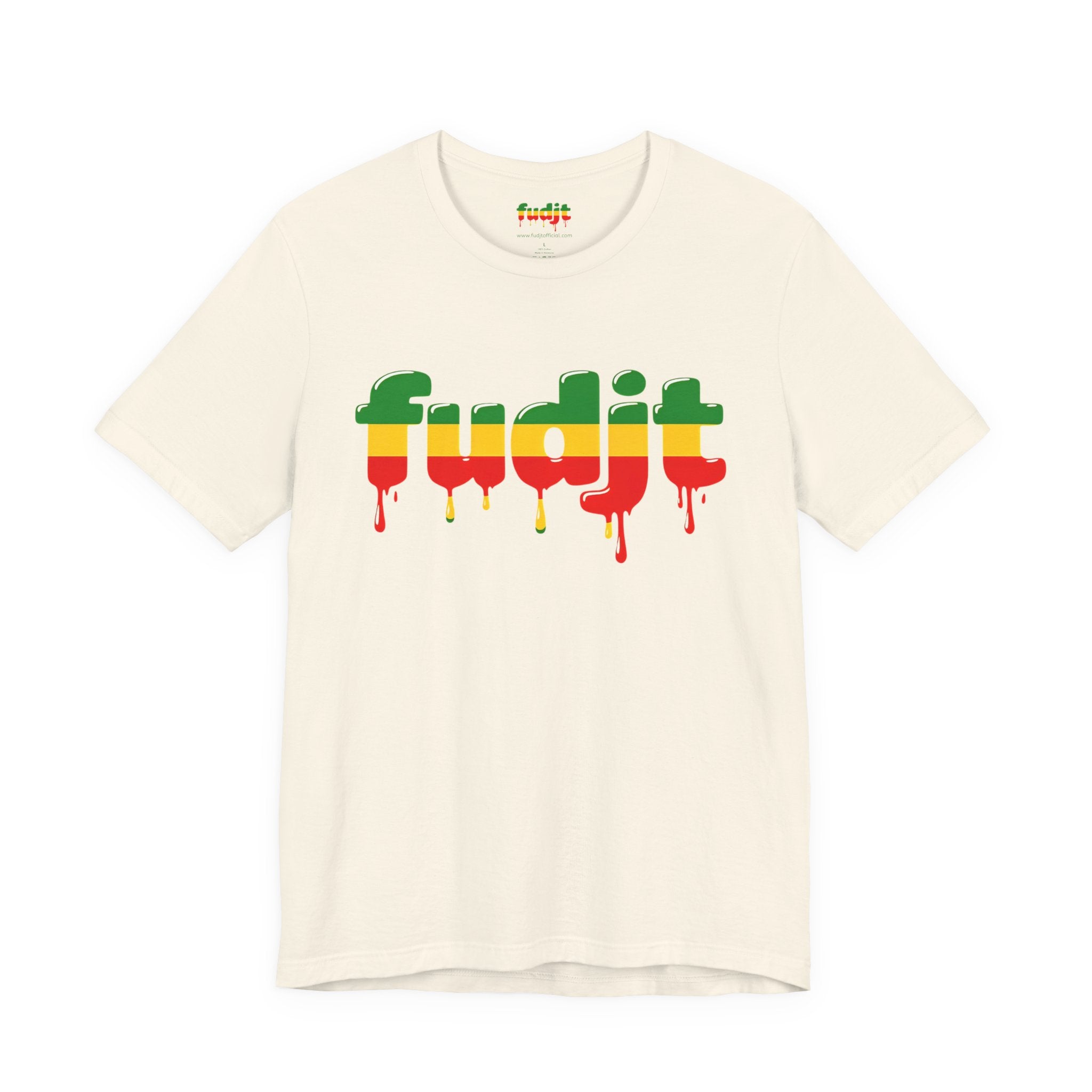 fudit Drip Logo Tee (Rasta Colors)