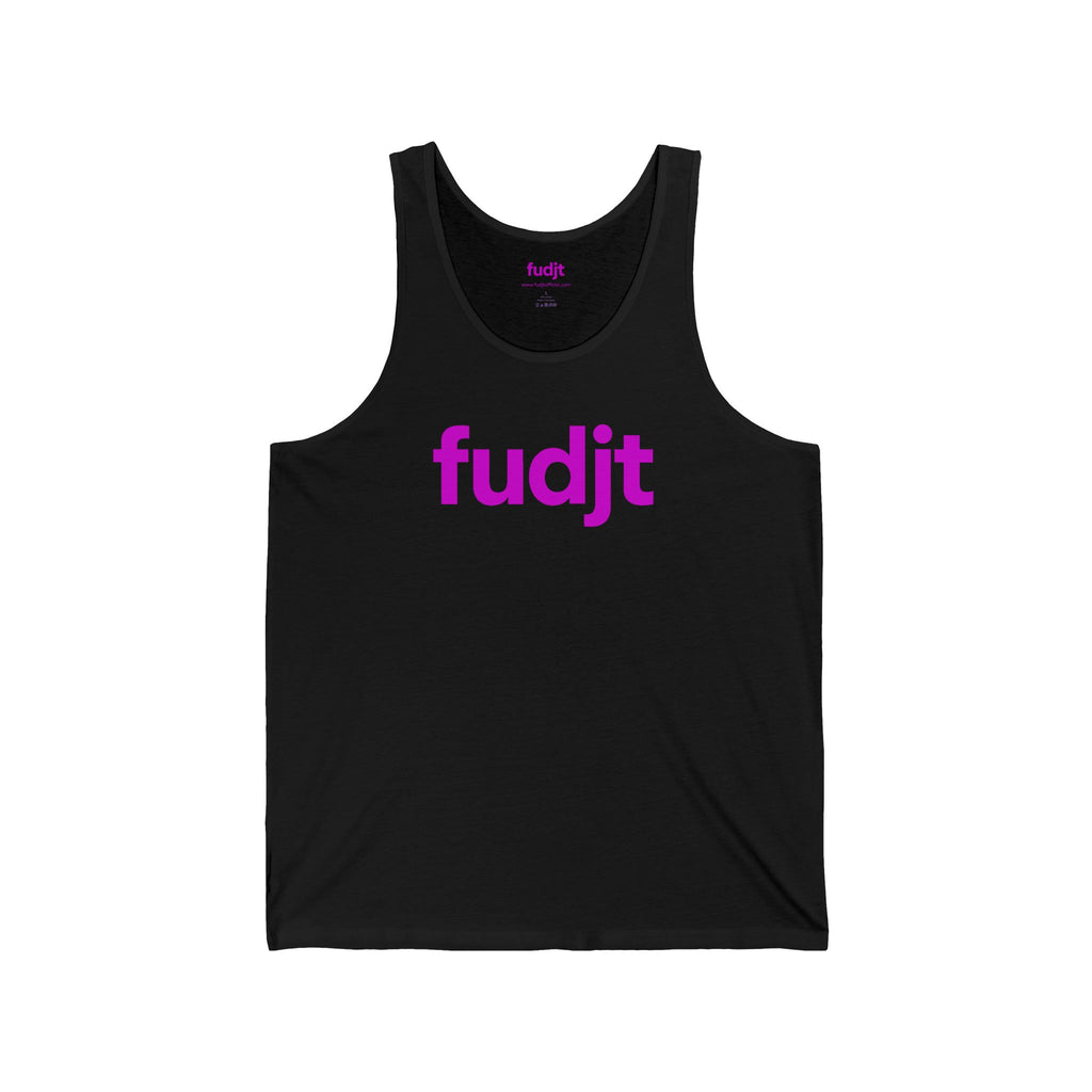 Plum fudjt logo - Unisex Jersey Tank | 6 Colors