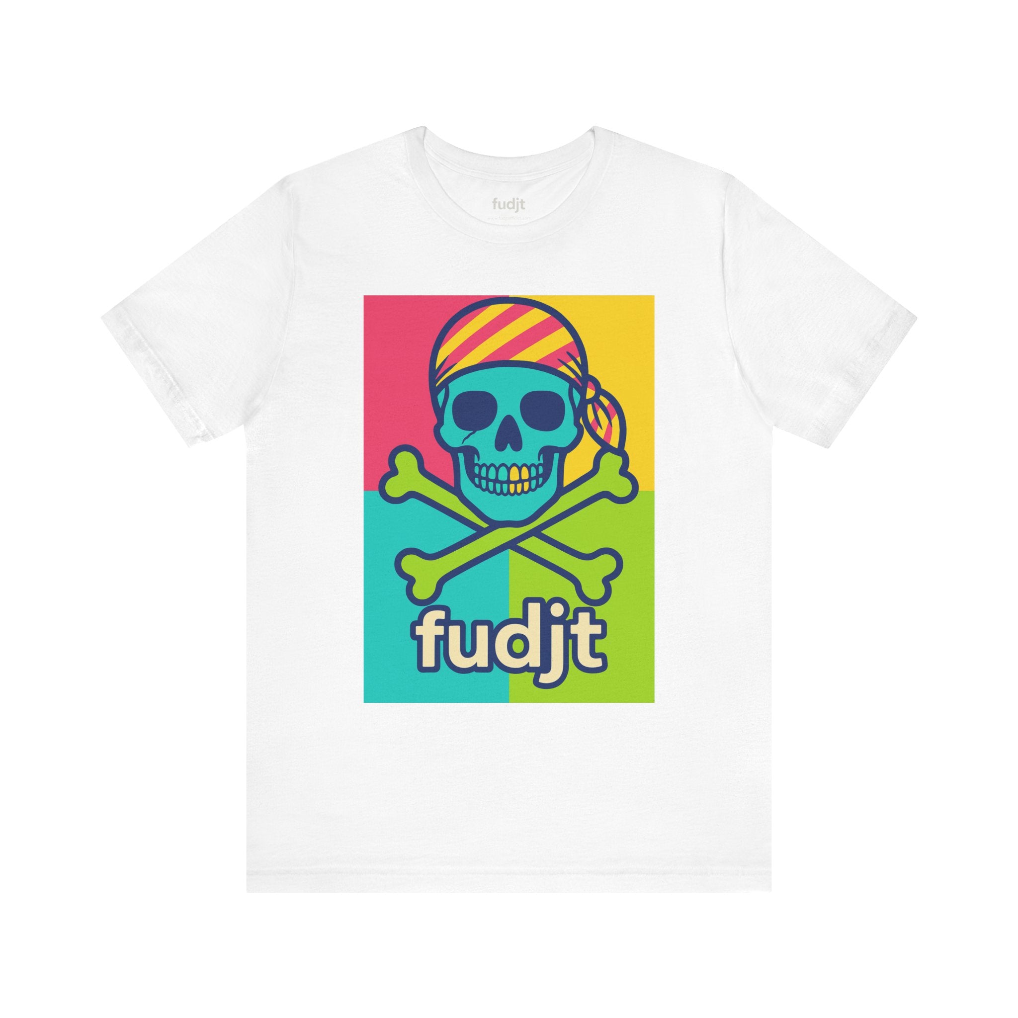 Fudjt "Booty" Skull and Crossbones Tee | 6 Colors