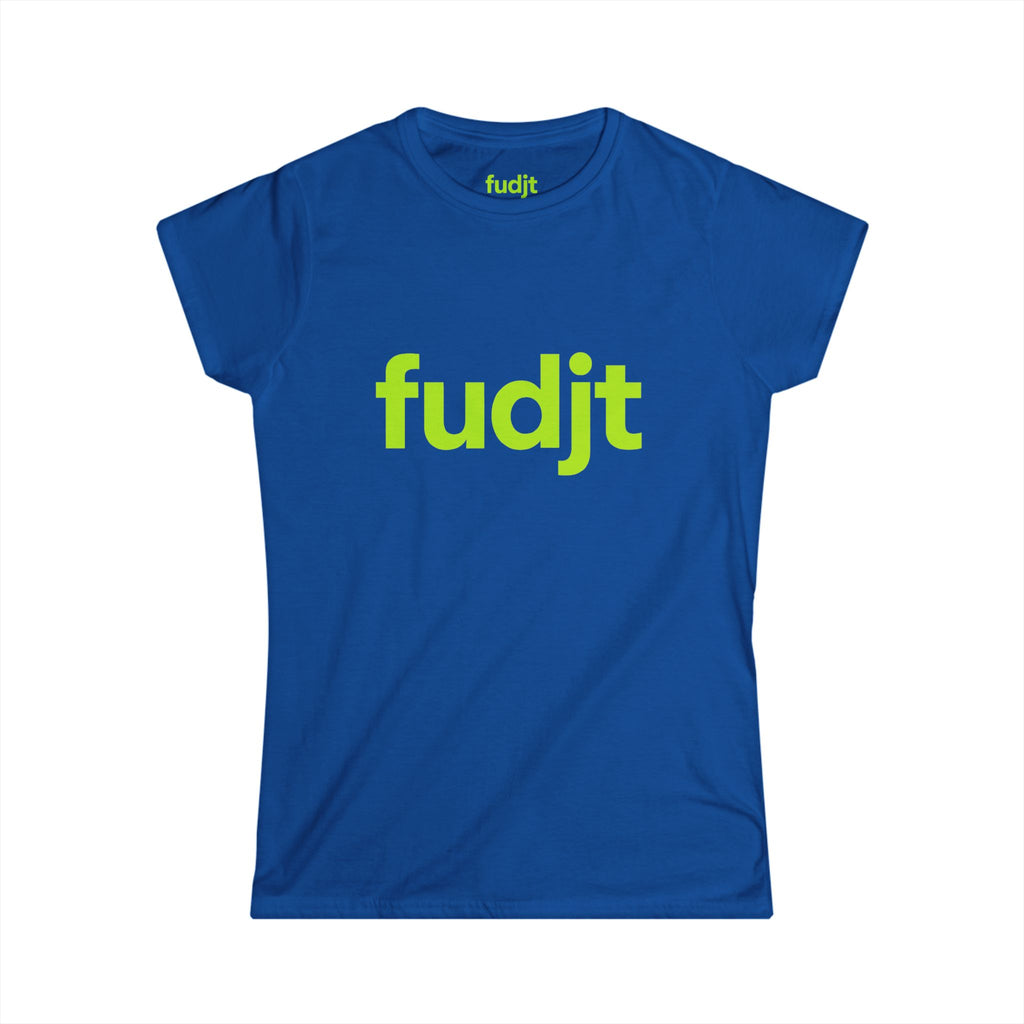 Women's Lime fudjt logo Comfy Stylie Tee | 12 Colors