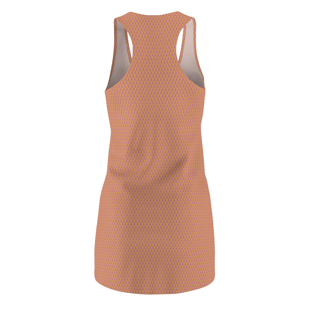 Light Pink Golden fudjt No Kings .5 Chic Racerback Dress