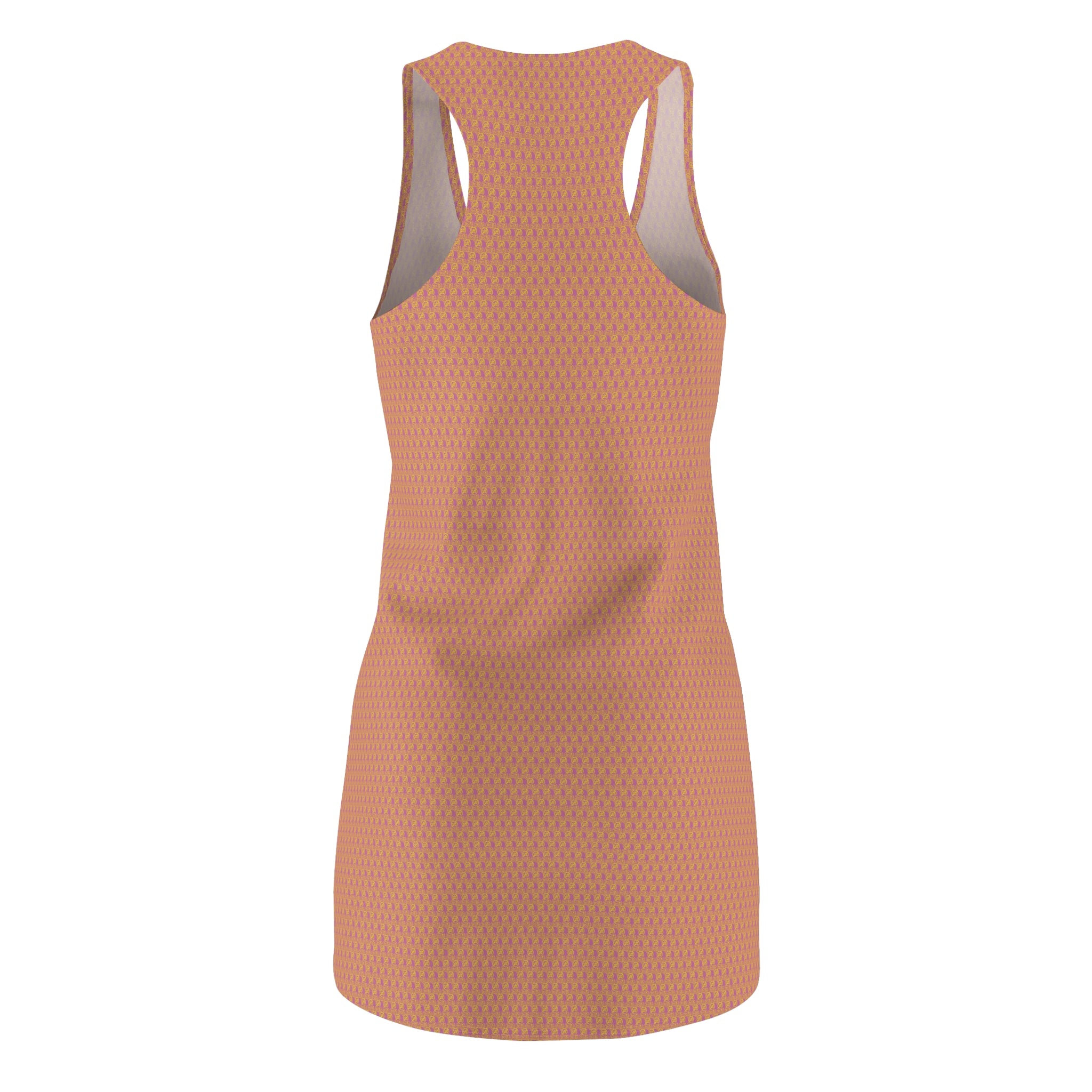 Light Pink Golden fudjt No Kings .5 Chic Racerback Dress