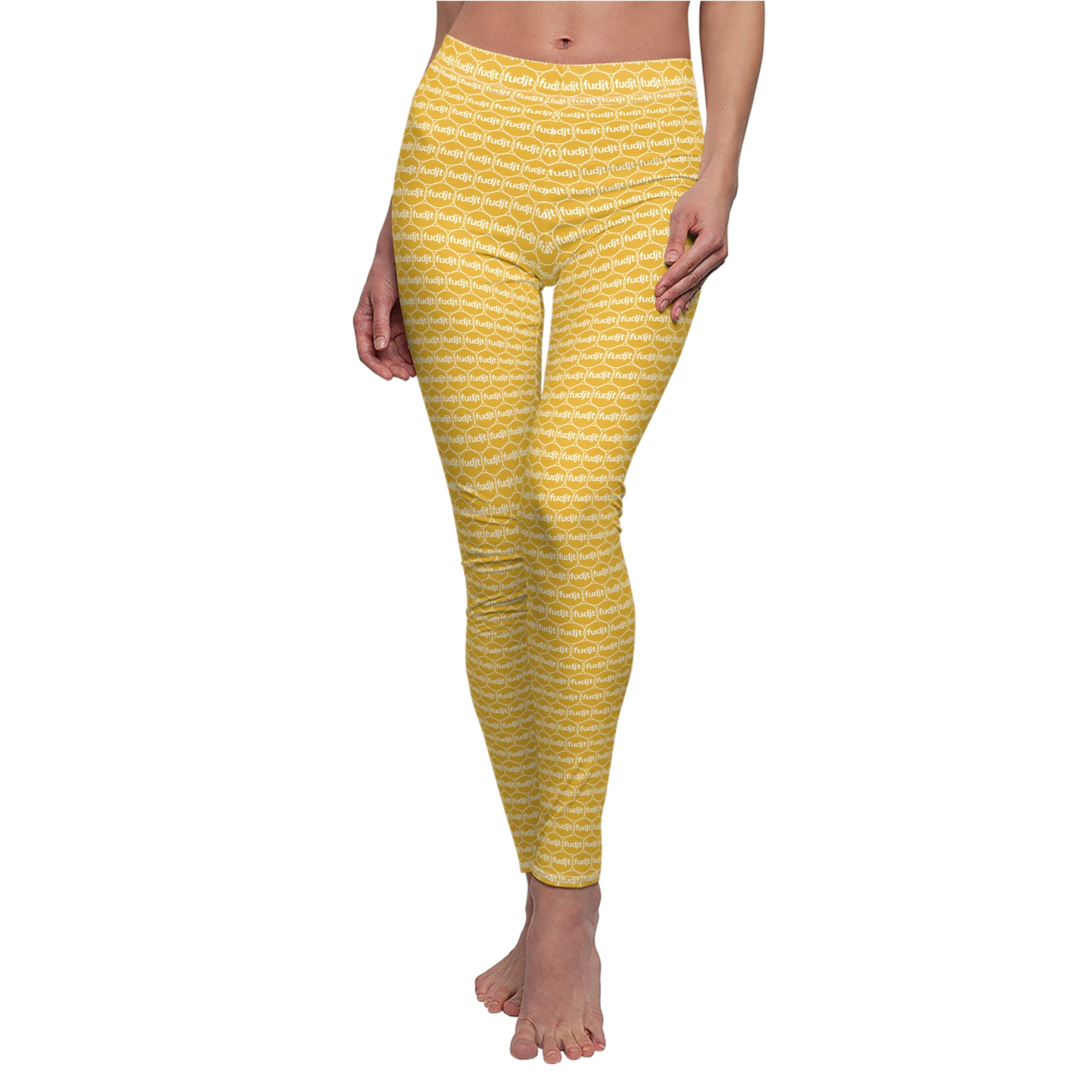 Yellow fudjt Unbroken Chain 1.25 Casual Leggings
