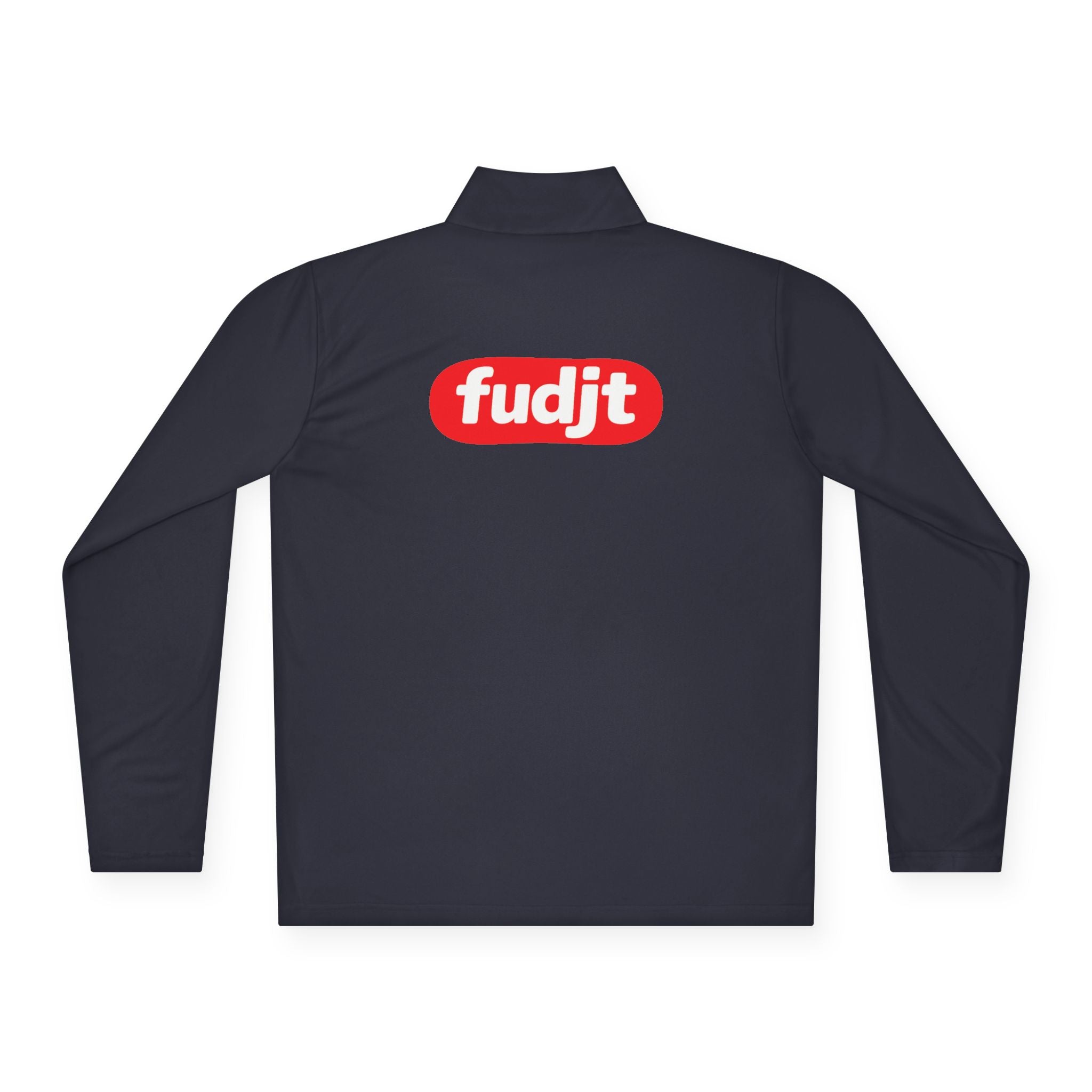 fudjt Anti-Supremacy Red Badge Quarter-Zip Performance Pullover | Bold Backside | 7 Colors