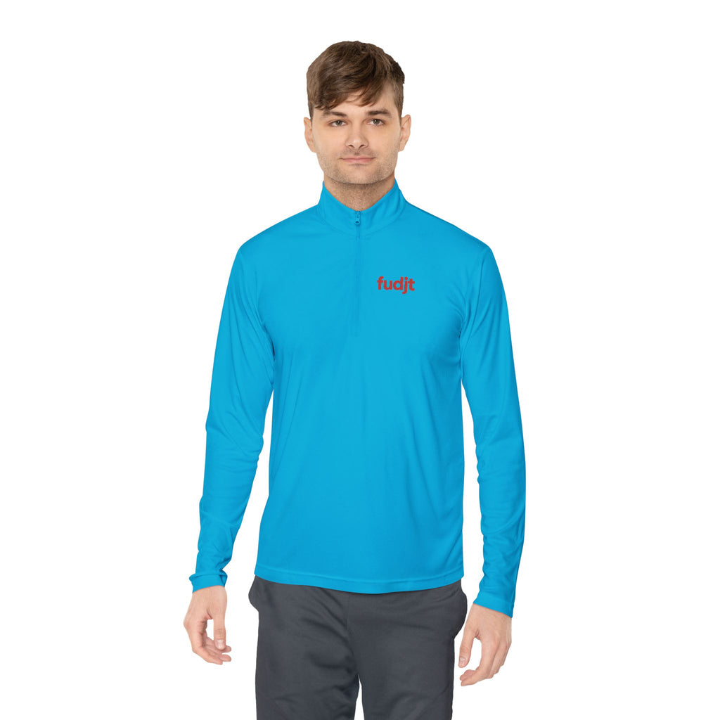 Quarter-Zip Performance Pullover | Red fudjt | 7 Colors