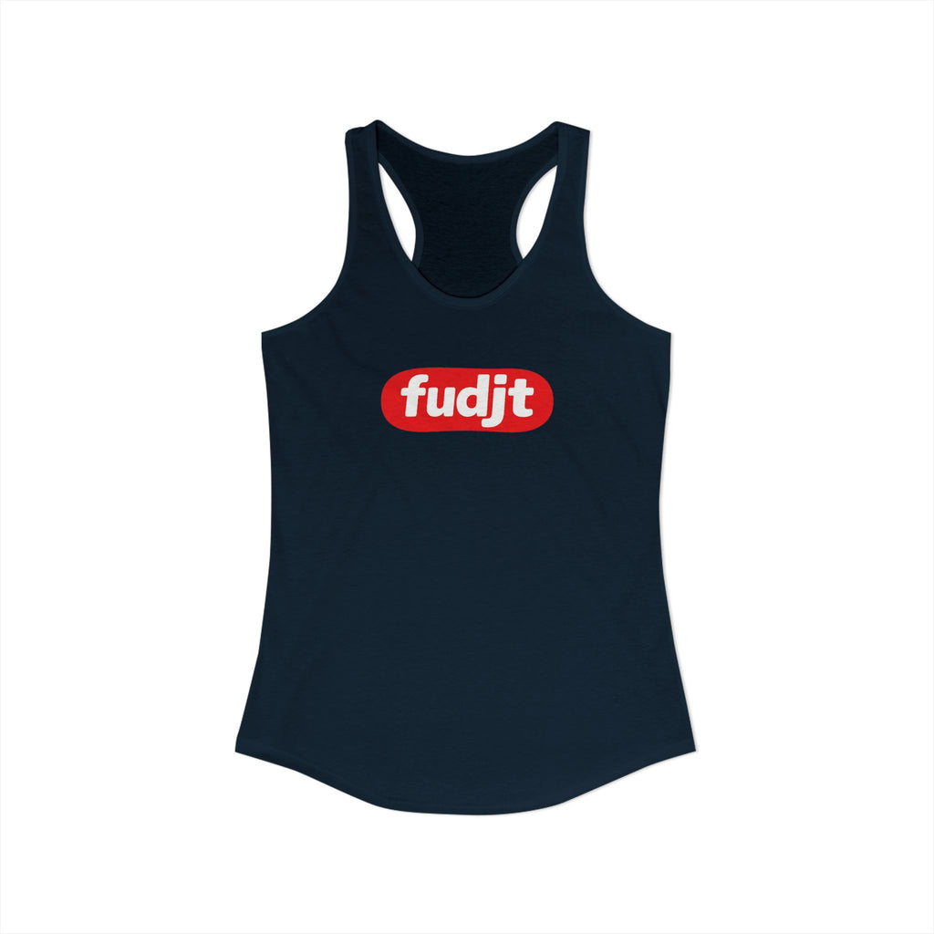 fudjt Anti-Supremacy Red Badge Women's Racerback Tank | 5 Colors