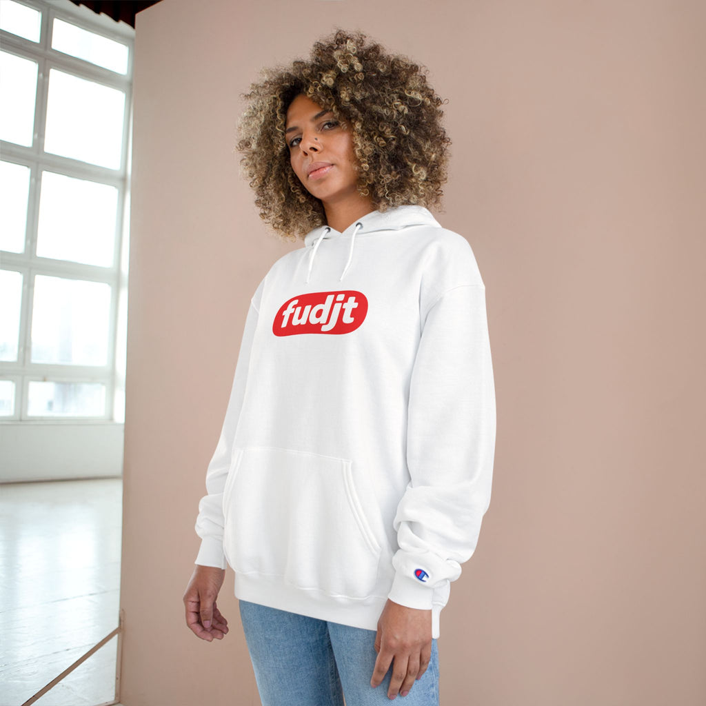 fudjt Anti-Supremacy Red Badge Champion Hoodie | 8 Colors
