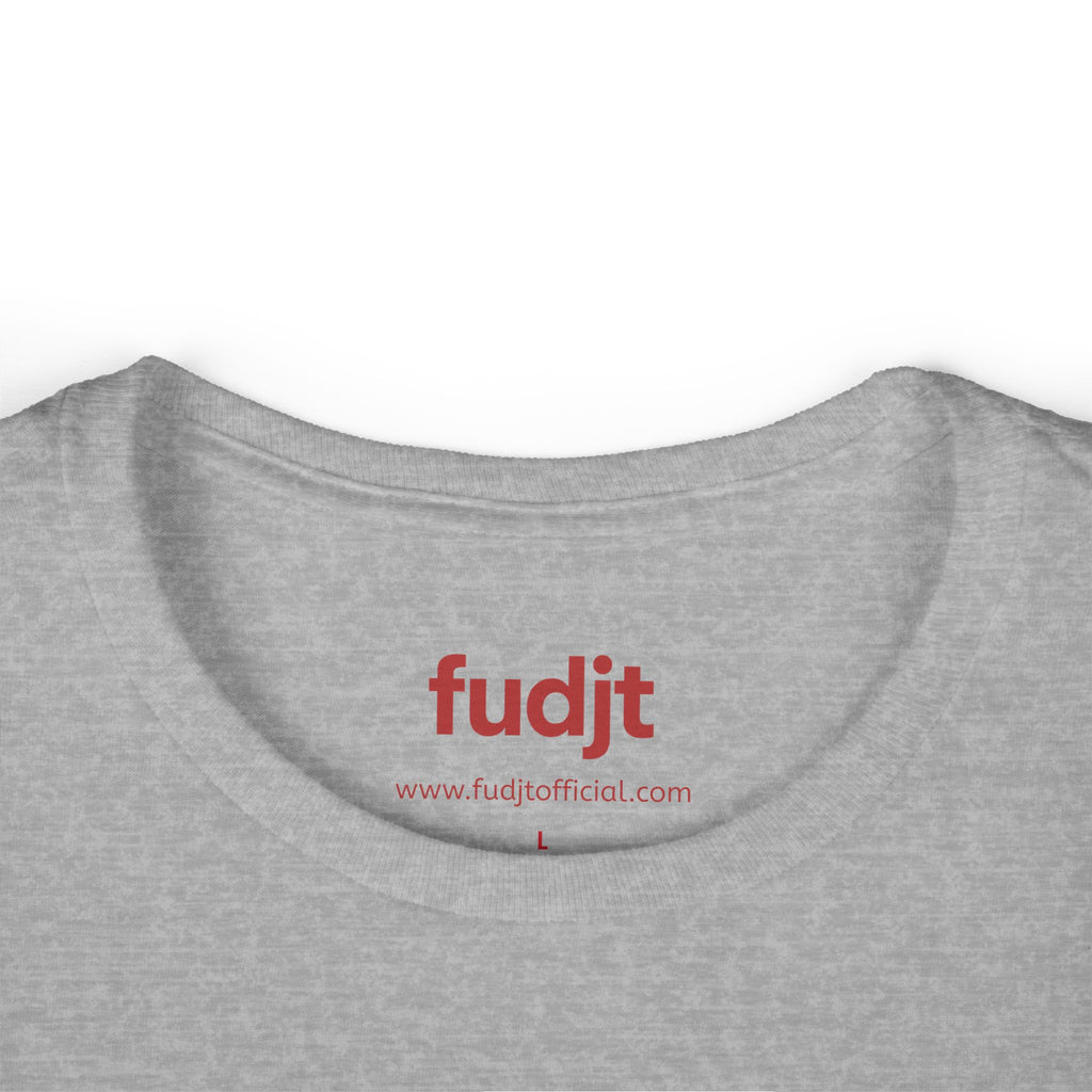 Women's Red fudjt logo Comfy Stylie Tee | 11 Colors