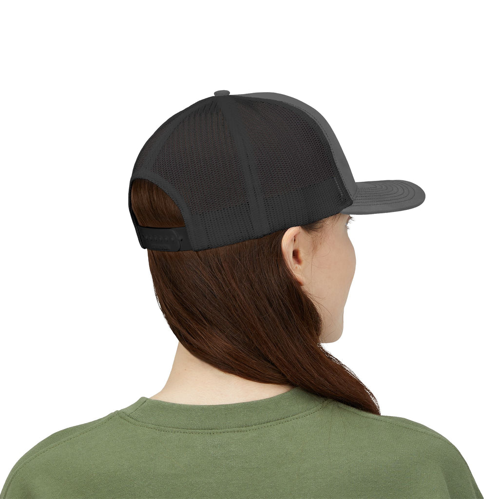 Black fudjt logo Snapback Trucker Cap | 6 Colors