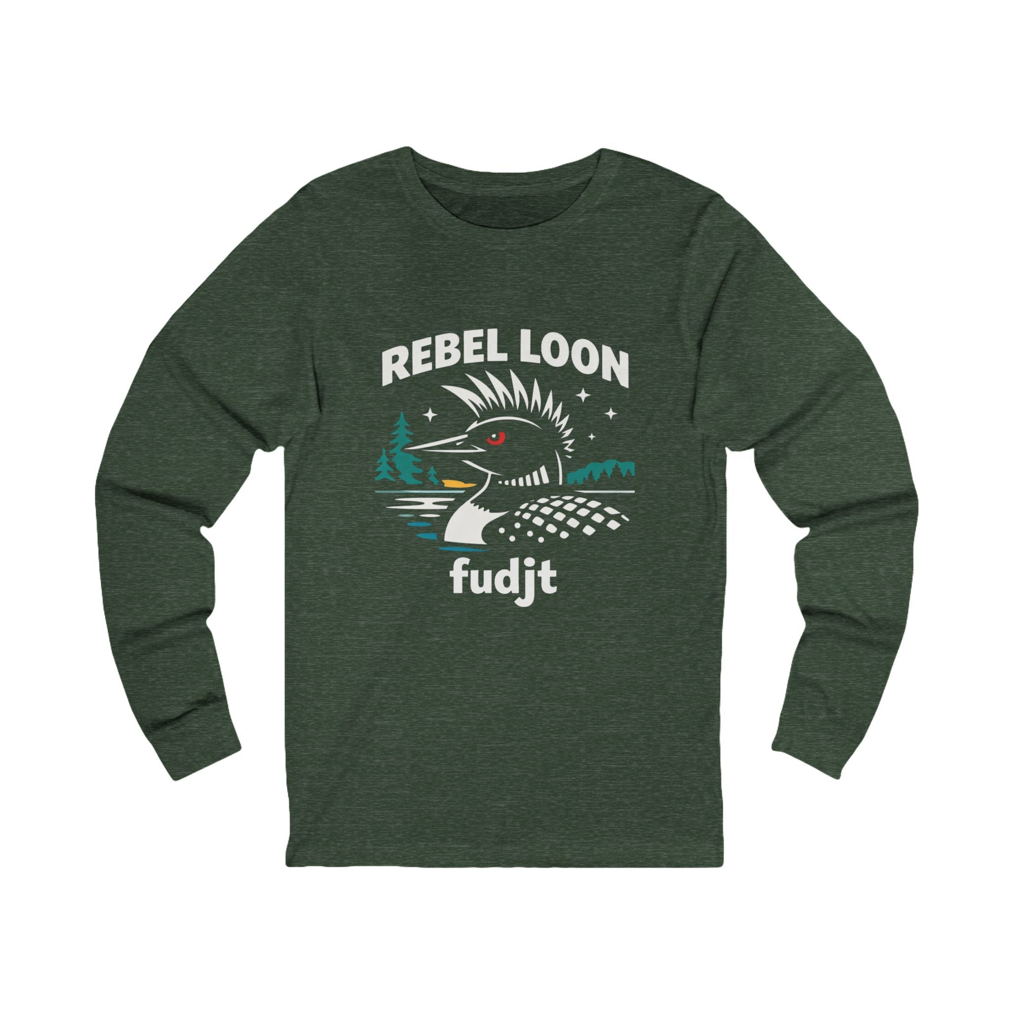 fudjt Rebel Loon Naturescape Long Sleeve Tee | 11 Colors