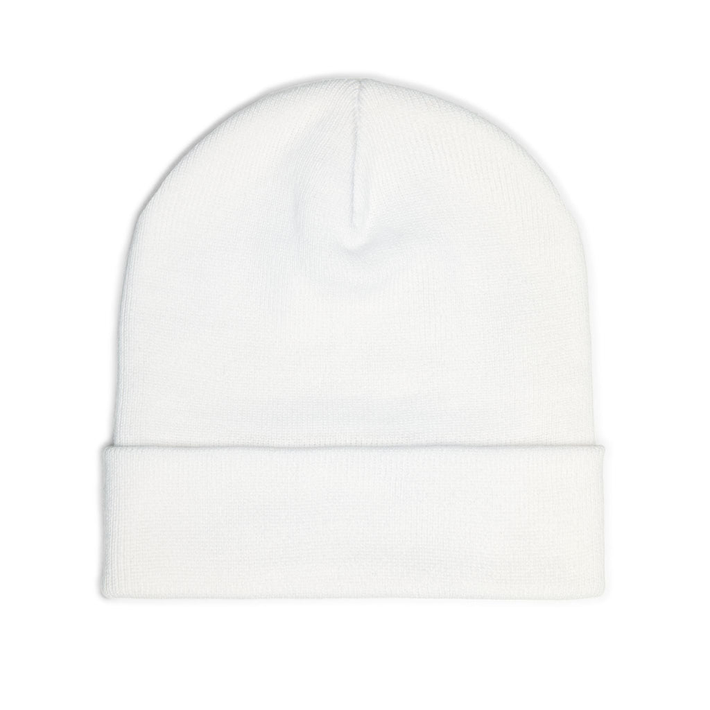 Stylish & Cozy fudjt Knit Beanie | Turquoise Embroidery | 6 Colors