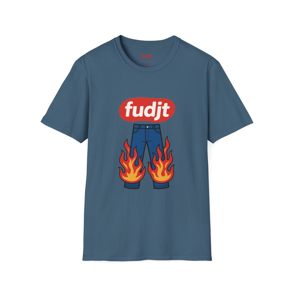 fudjt Pants On Fire Everyday Style Tee | 14 Colors