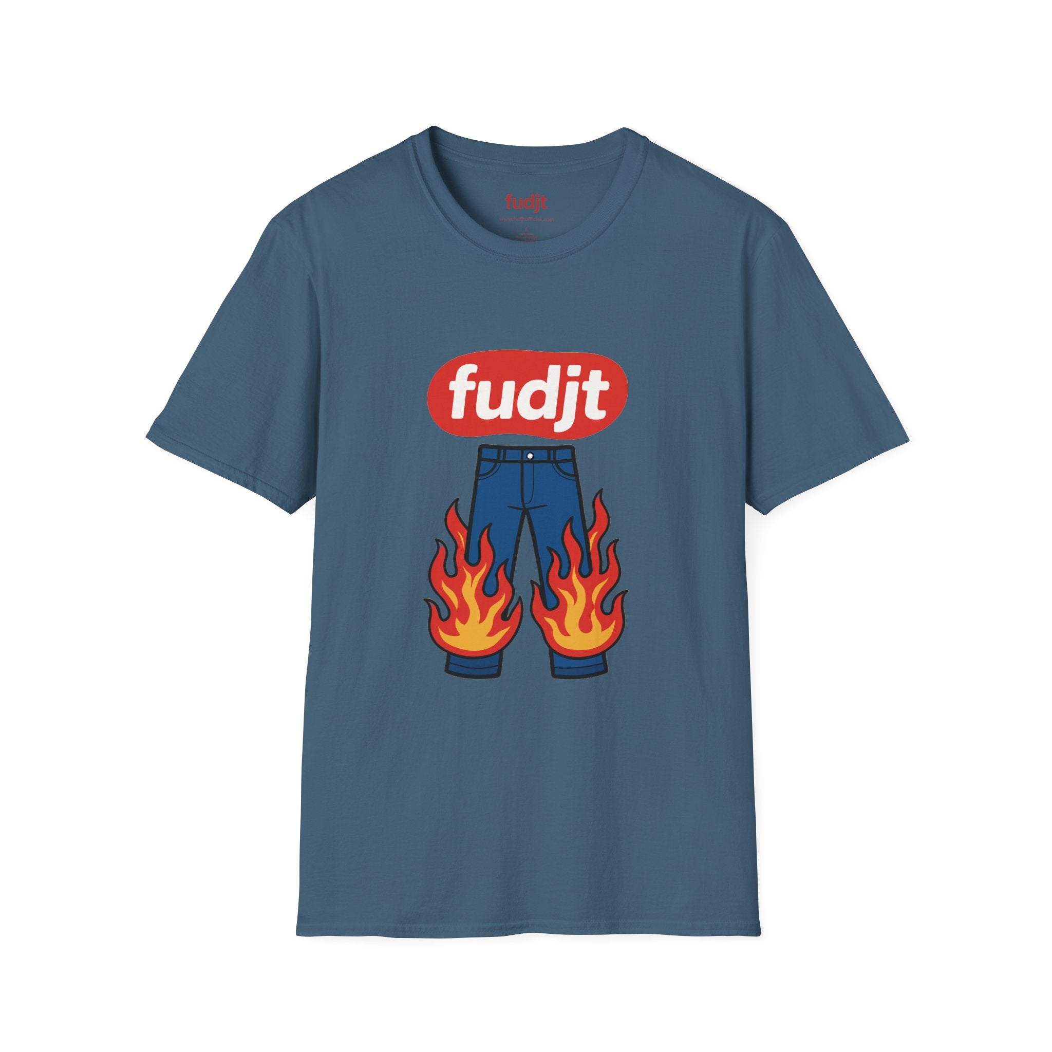 fudjt Pants On Fire Everyday Style Tee | 14 Colors