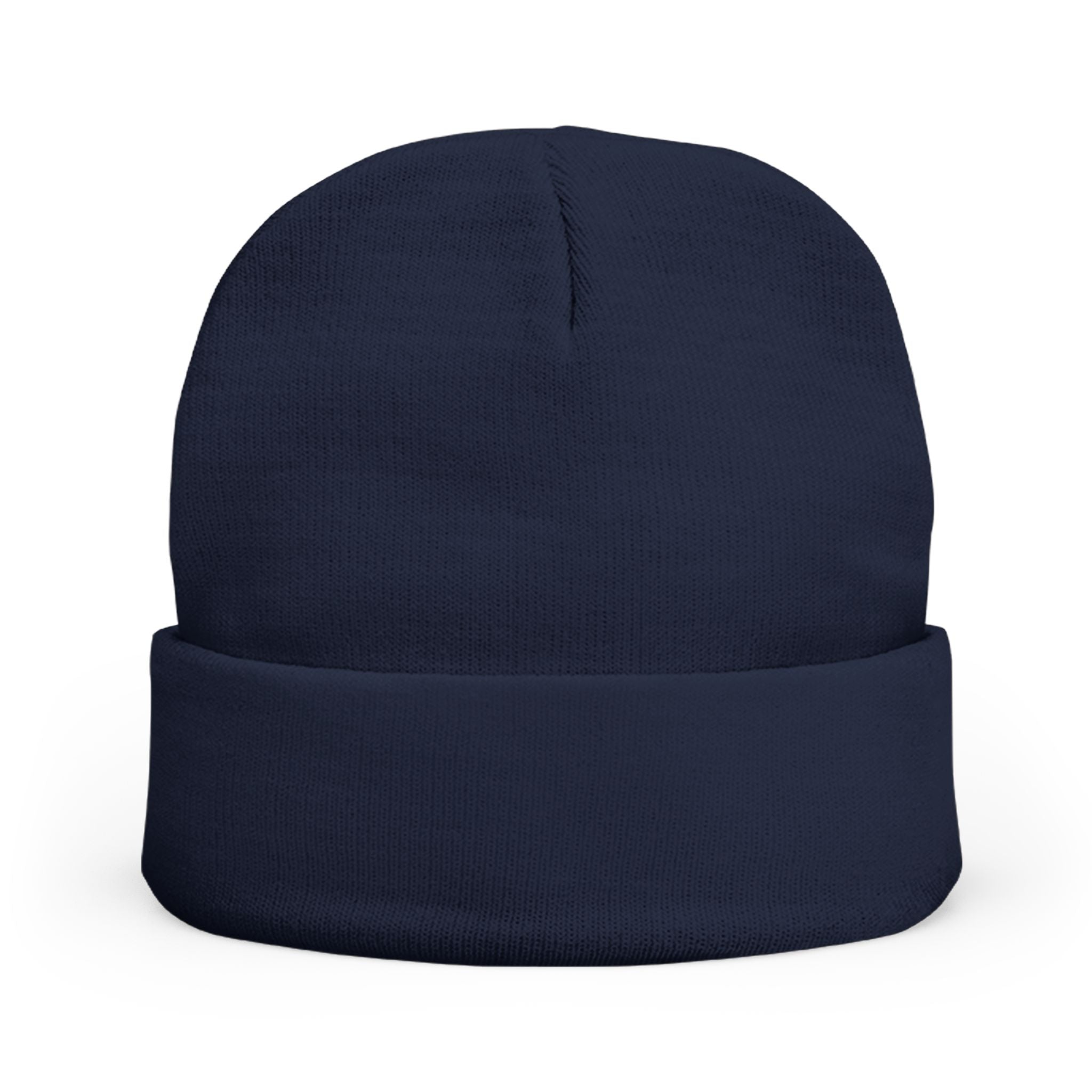 Stylish & Cozy fudjt Knit Beanie | White Embroidery | 5 Colors