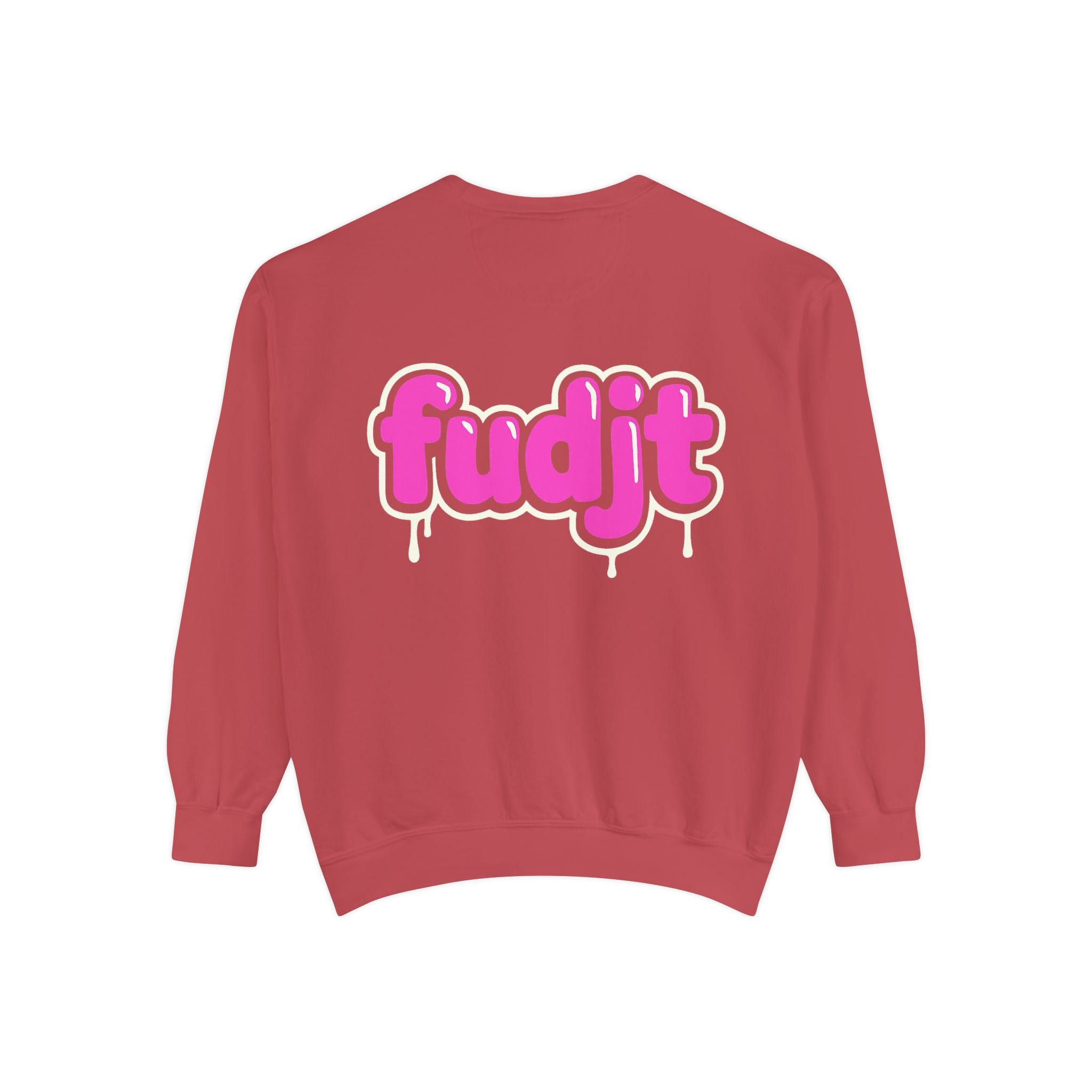 Rebel Loon fudjt Retro Wildlife Crewneck, Bold Pink Drip Backside | 14 Colors
