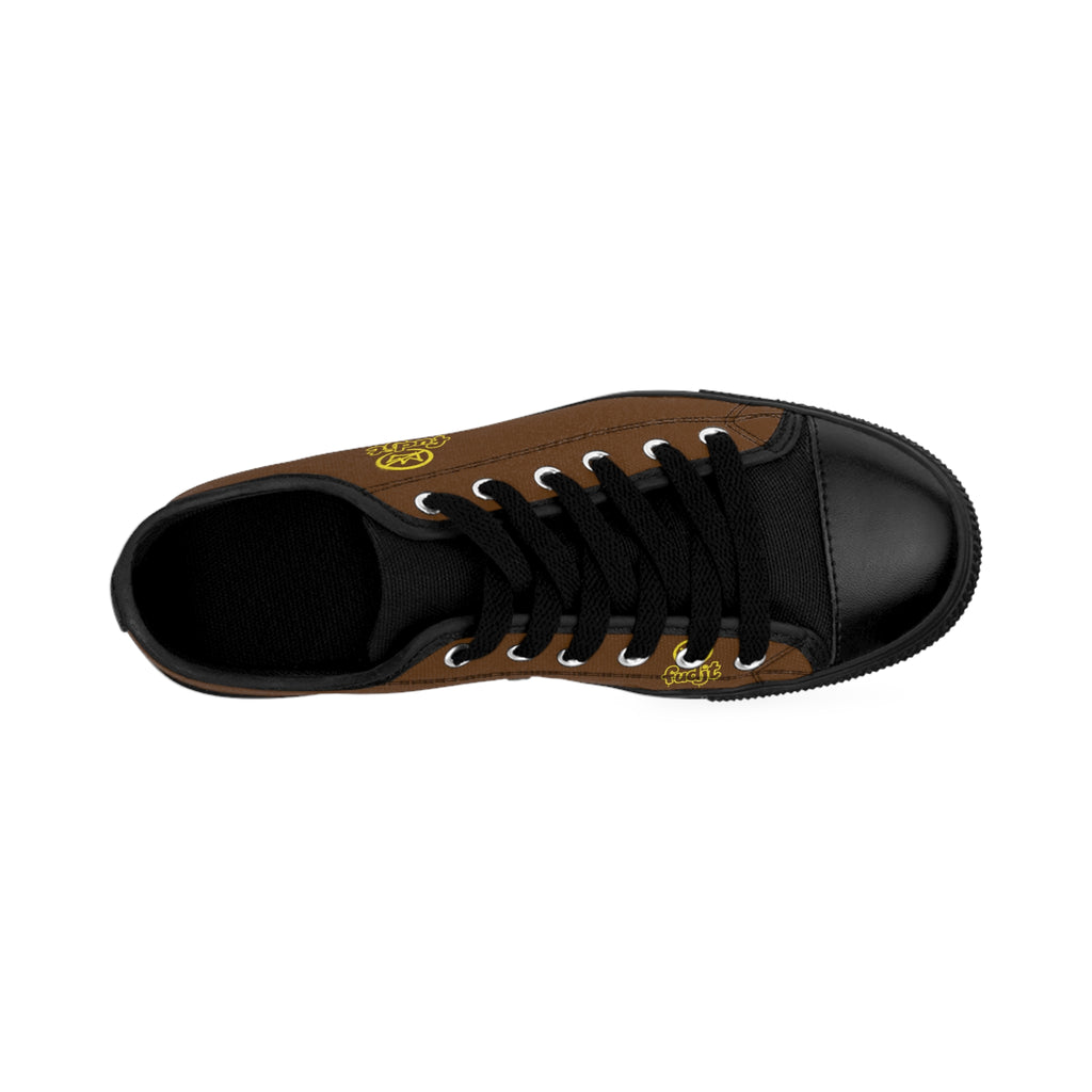 Brown Golden fudjt No Kings Street Style Sneakers | Men & Boys 1.5 Low Top