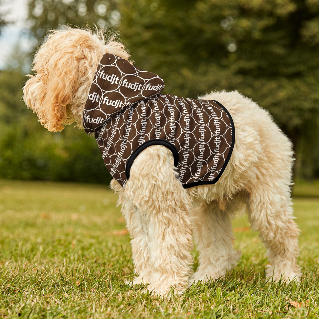 Brown fudjt Pet Hoodie | Unbroken Chain 2.5 | 7 Sizes