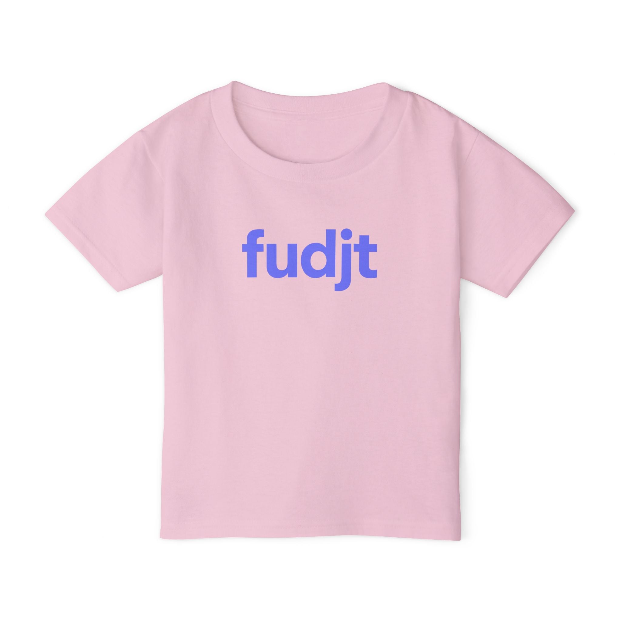 Toddler T-Shirt with Light Blue Fudjt Design | 6 Colors